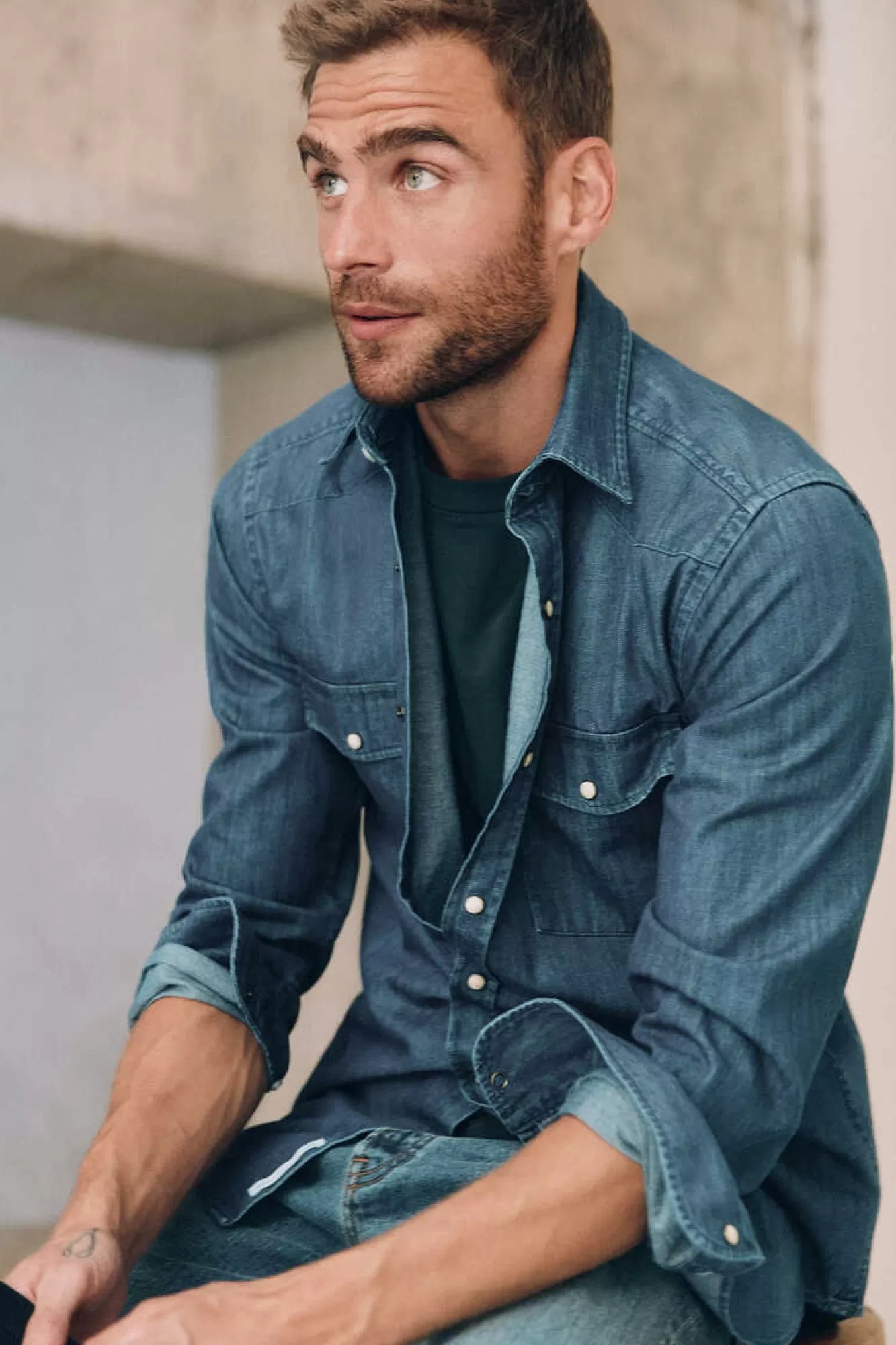Ooto Camisa De Ganga Cowboy