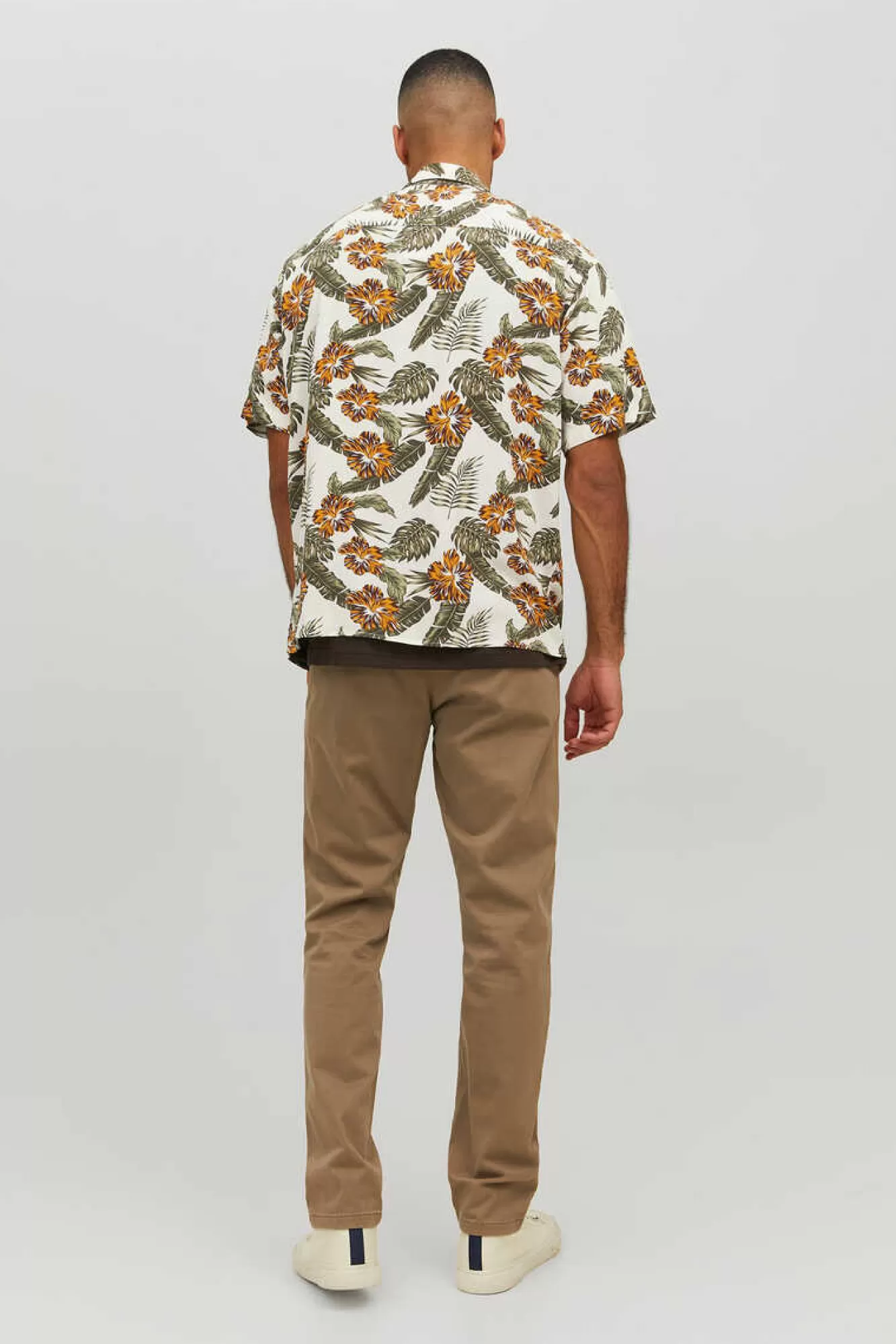 Jack & Jones Camisa De Manga Curta Com Estampa Floral