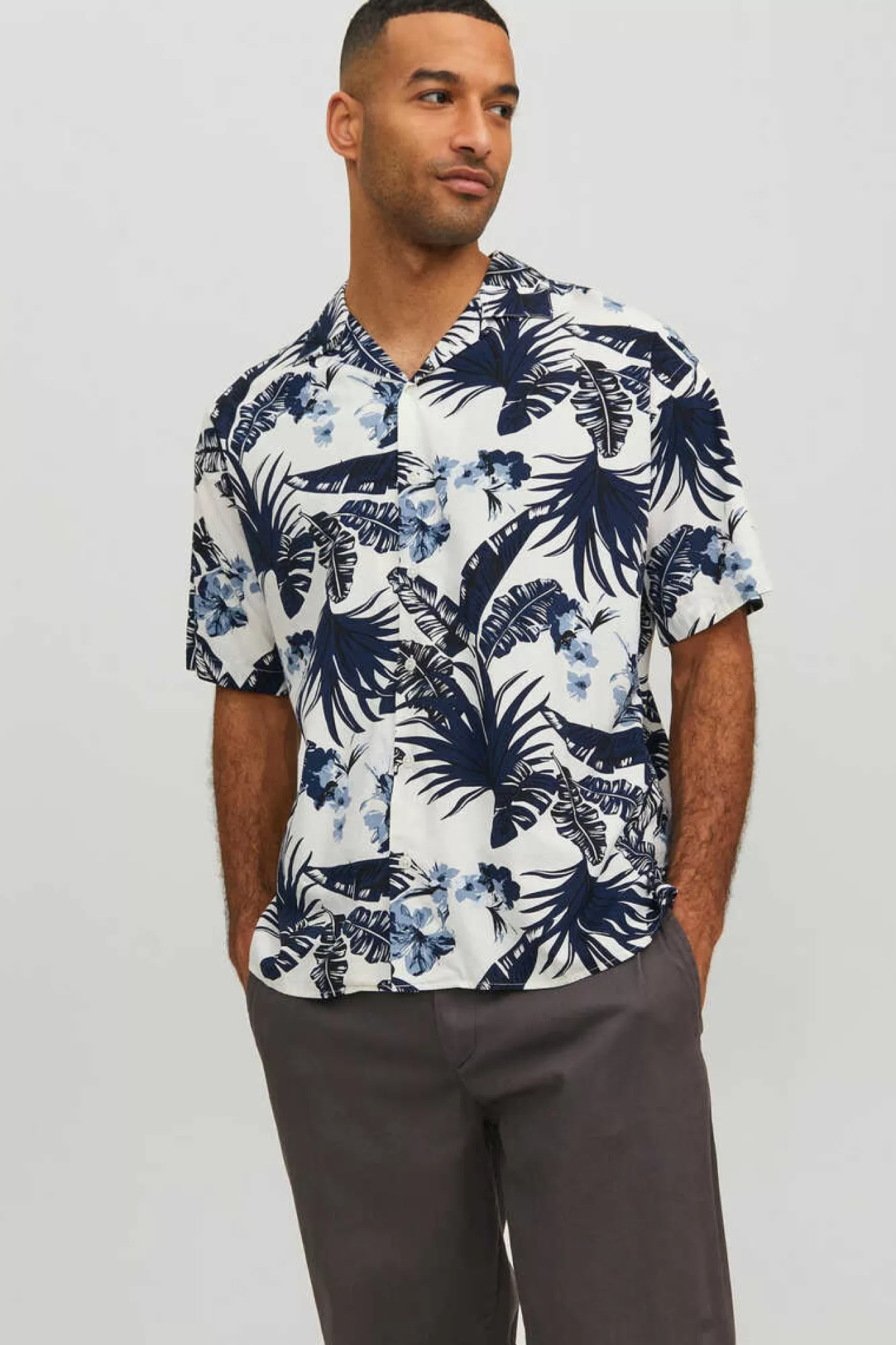 Jack & Jones Camisa De Manga Curta Estampada