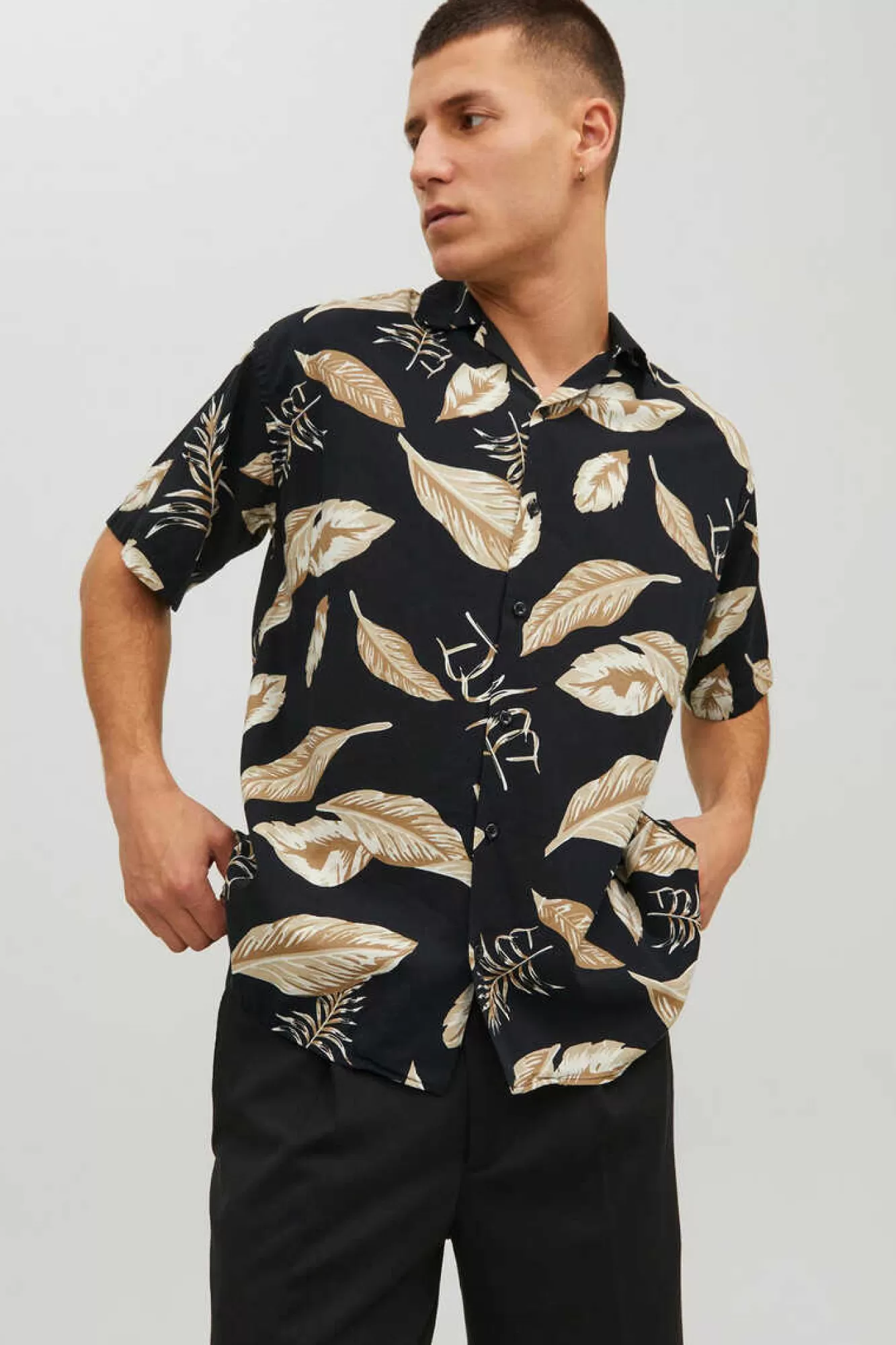 Jack & Jones Camisa De Manga Curta Estampada