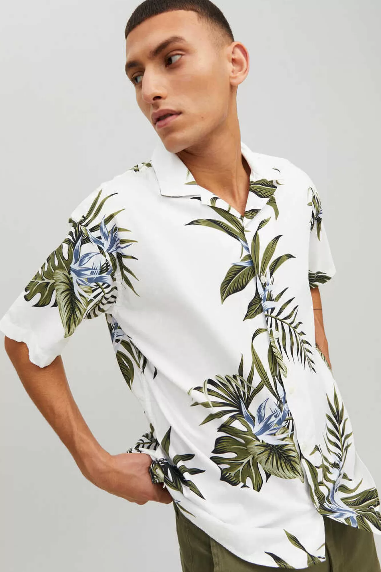 Jack & Jones Camisa De Manga Curta Estampada