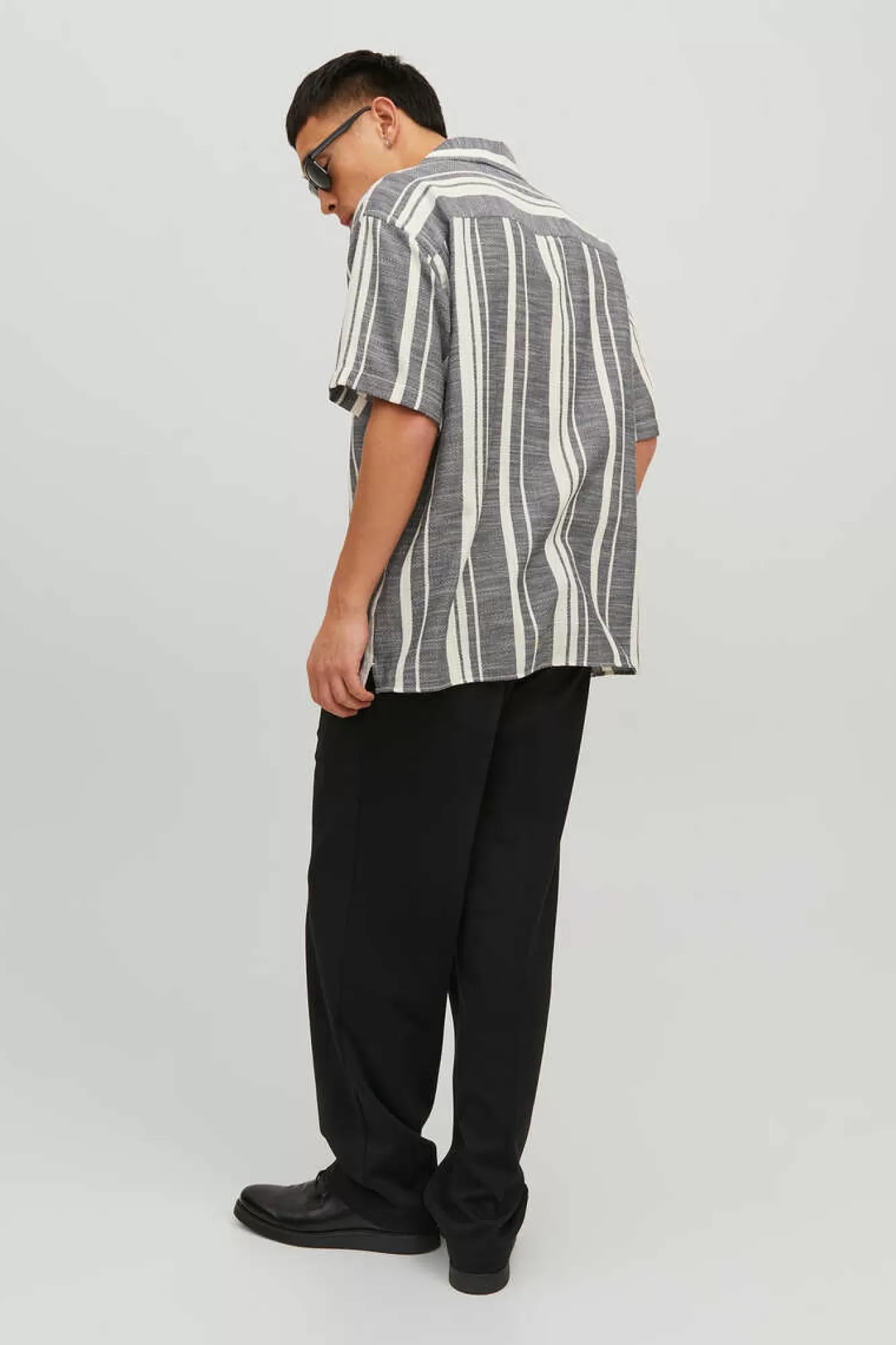 Jack & Jones Camisa De Manga Curta Riscas