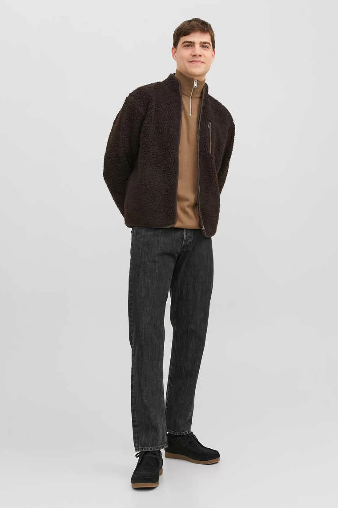 Jack & Jones Camisa De Sarja Xadrez Slim Fit