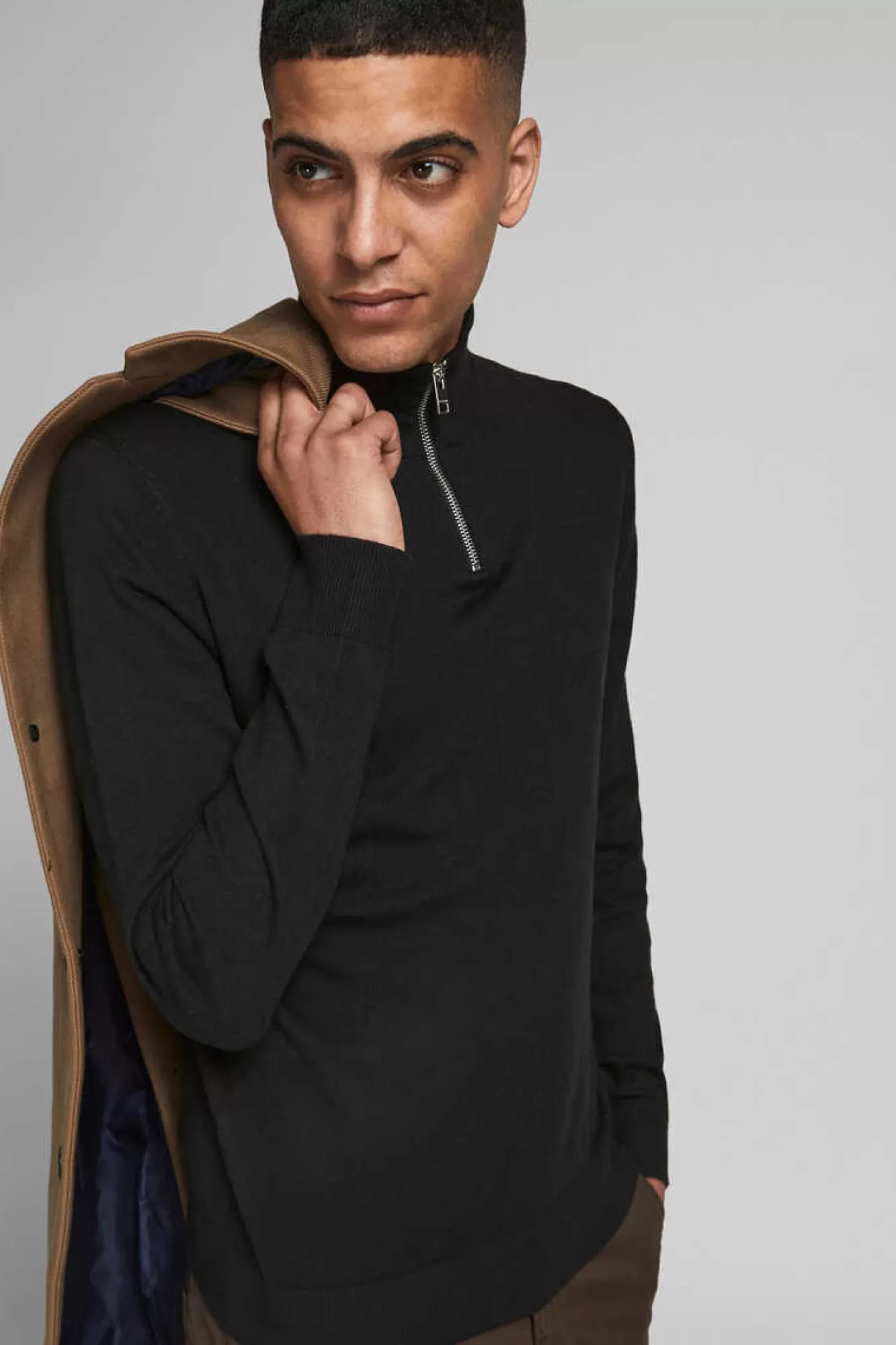 Jack & Jones Camisa De Sarja Xadrez Slim Fit