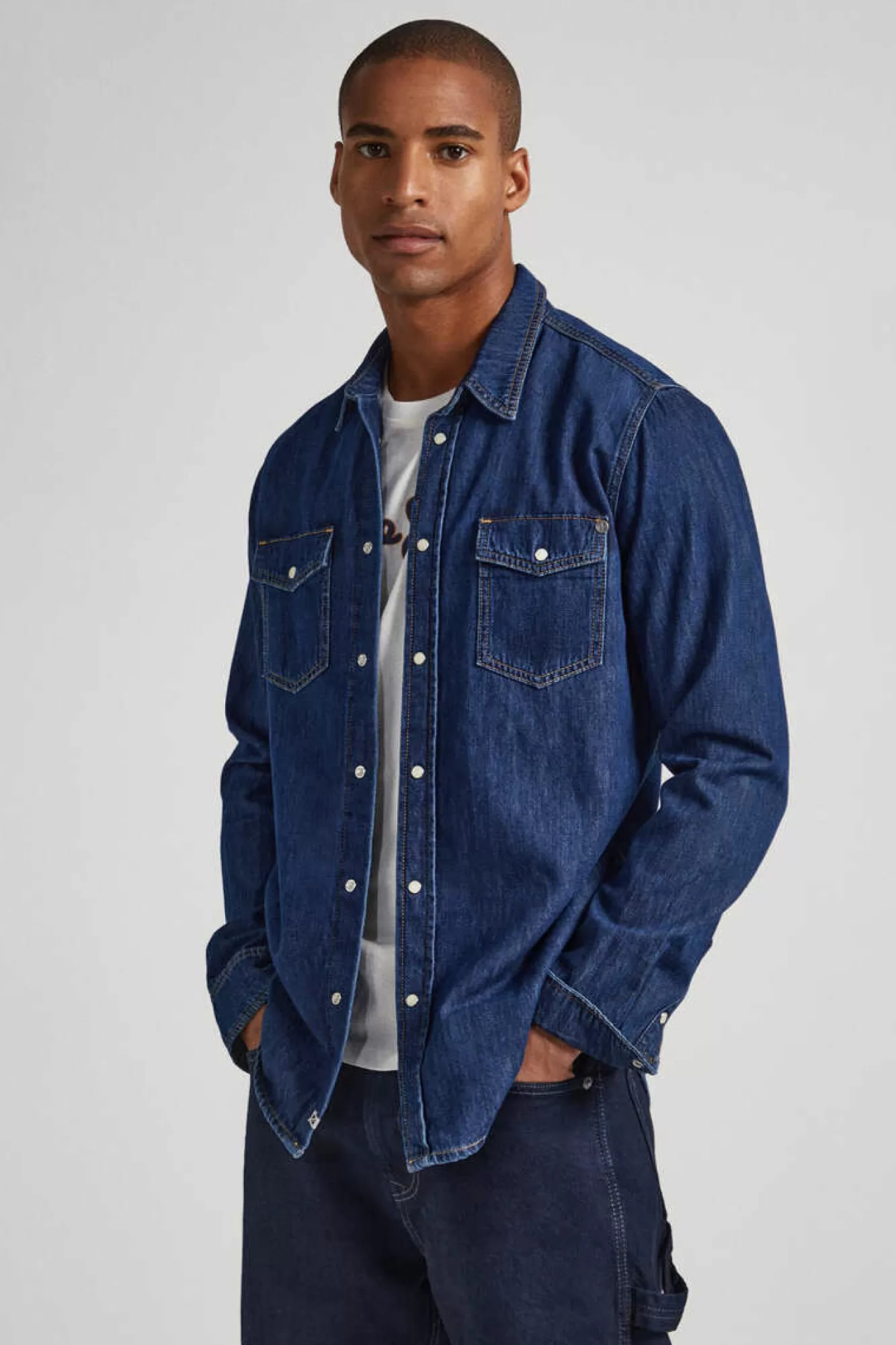 Pepe Jeans Camisa Denim Fit Regular