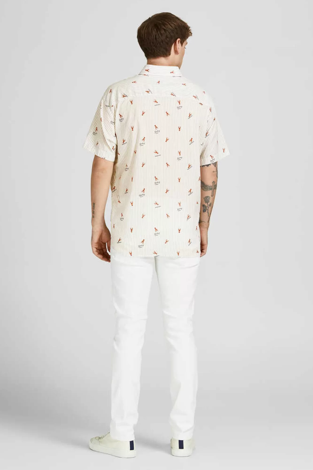 Jack & Jones Camisa Estampada Algodao