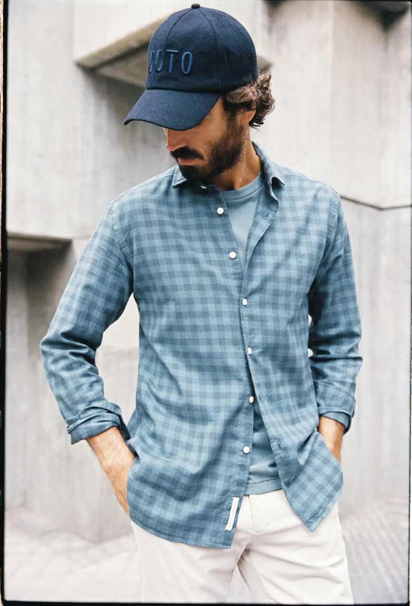 Ooto Camisa Gola Italiana Slim