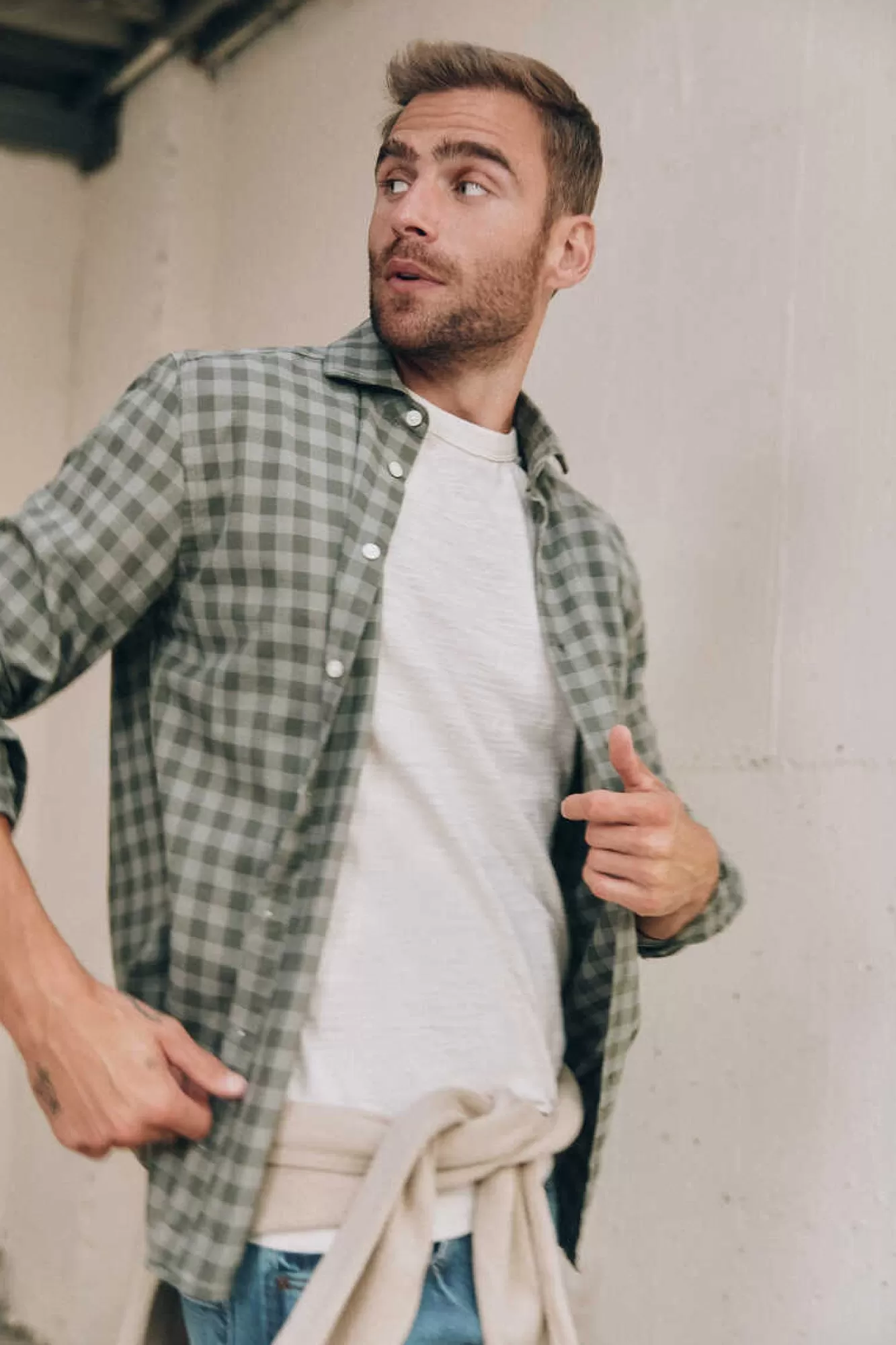 Ooto Camisa Gola Italiana Slim