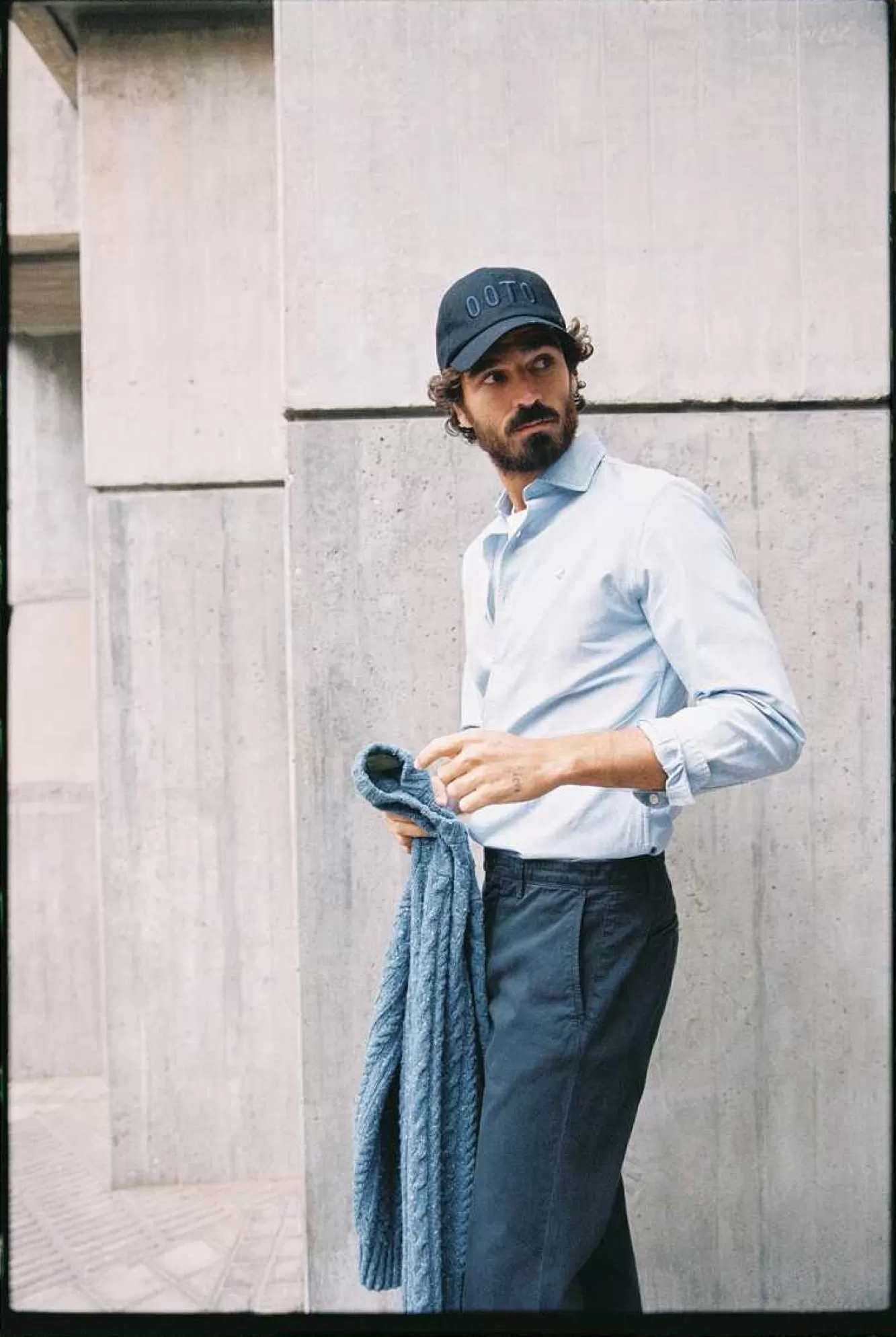 Ooto Camisa Gola Italiana Slim