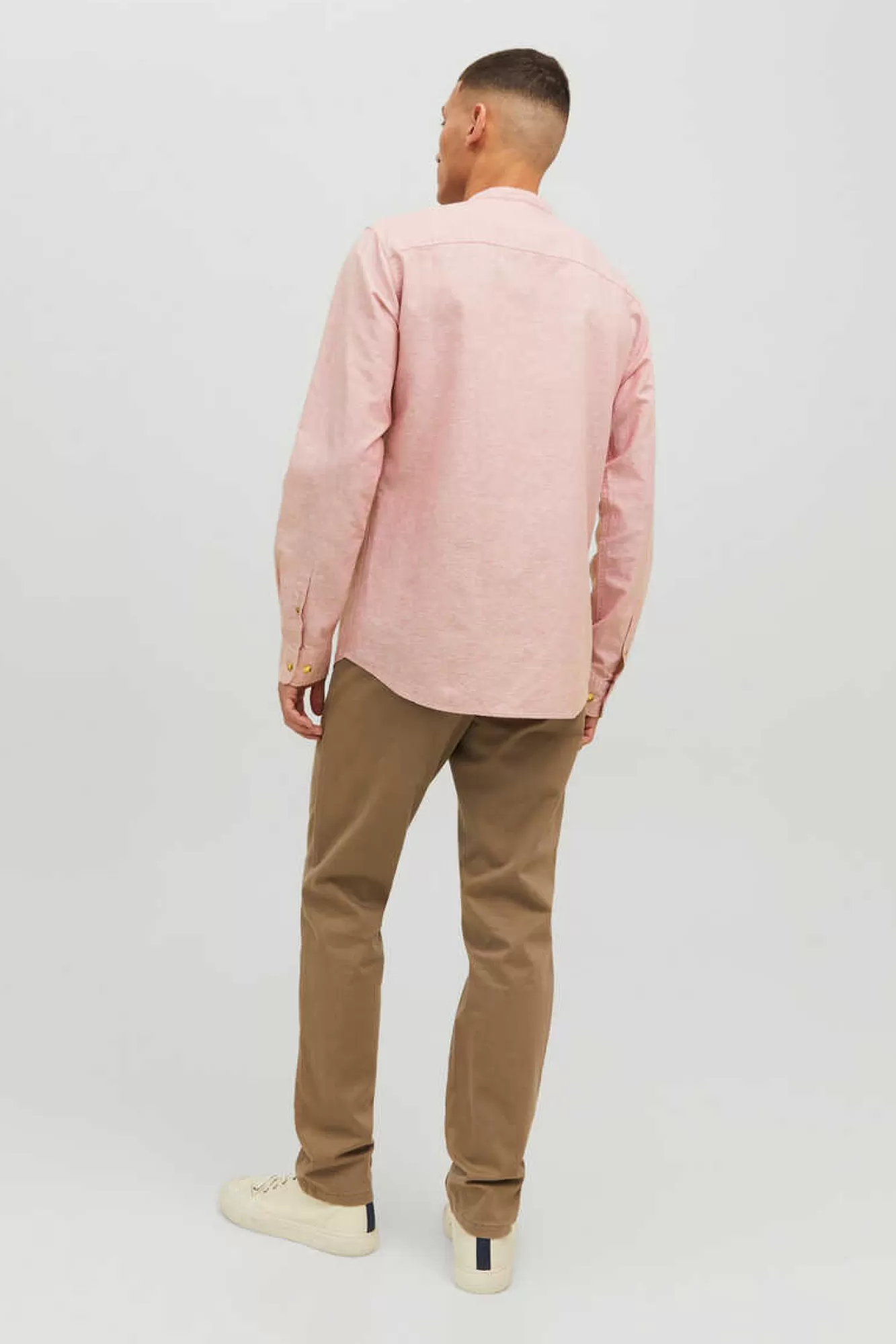 Jack & Jones Camisa Linho De Manga Comprida