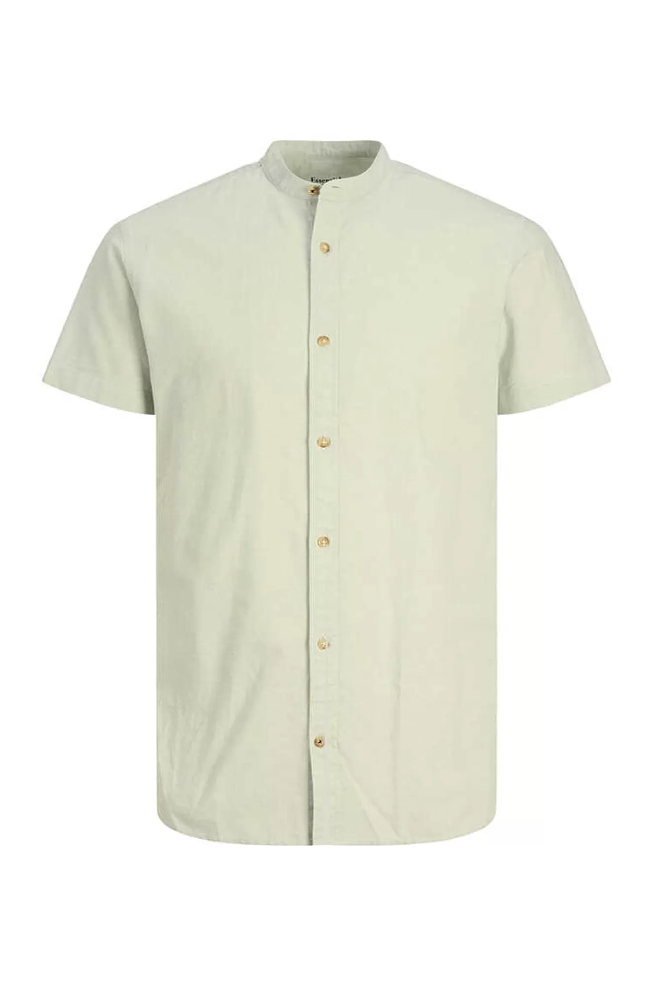 Jack & Jones Camisa Linho Gola Mao