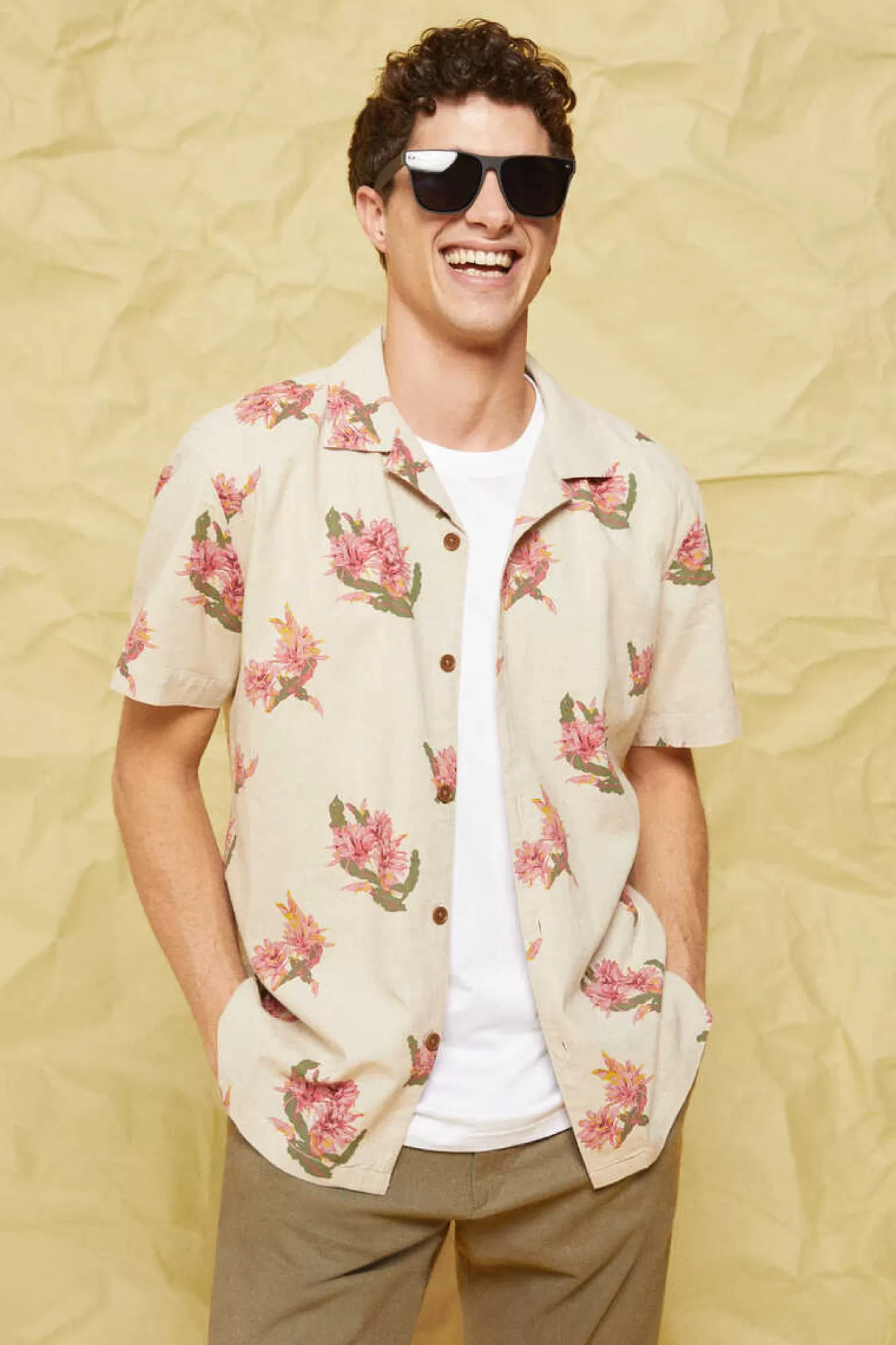 * Camisa Linho Mao
