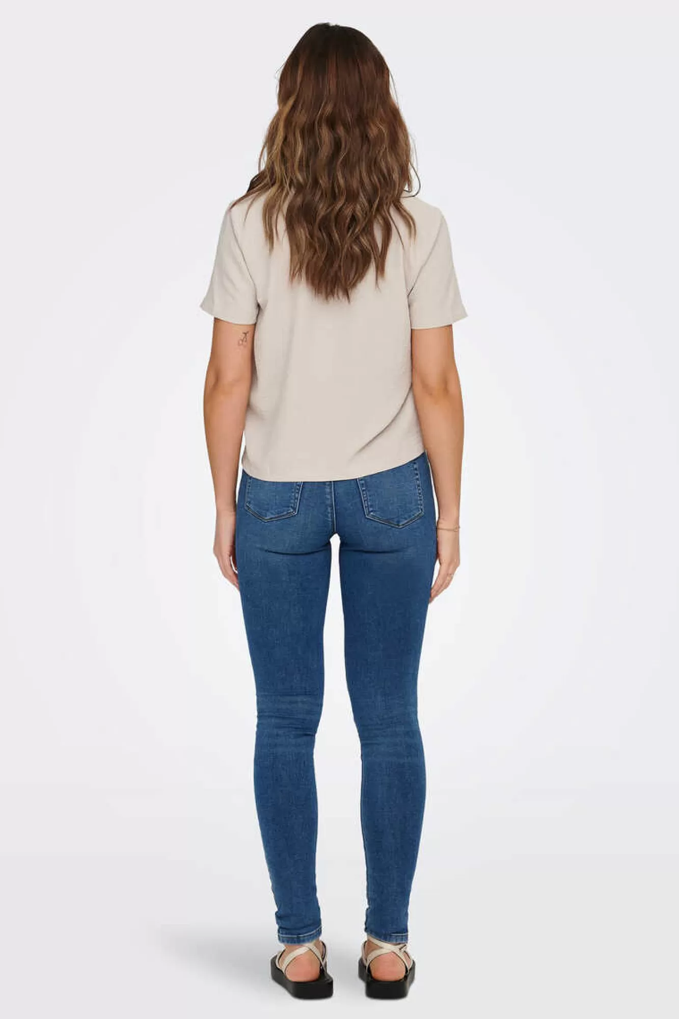 JDY Camisa Manga Curta Botoes