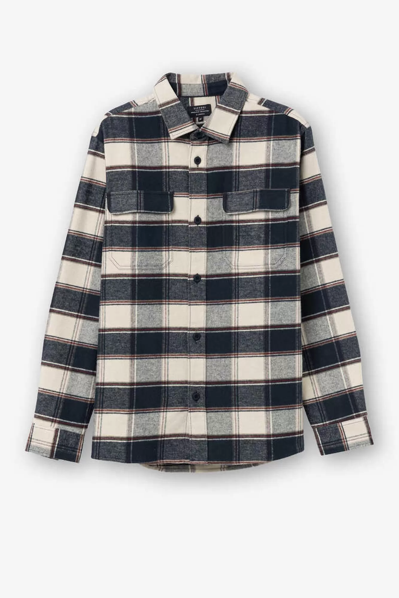 Tiffosi Camisa Overshirt De Flanela Em Xadrez