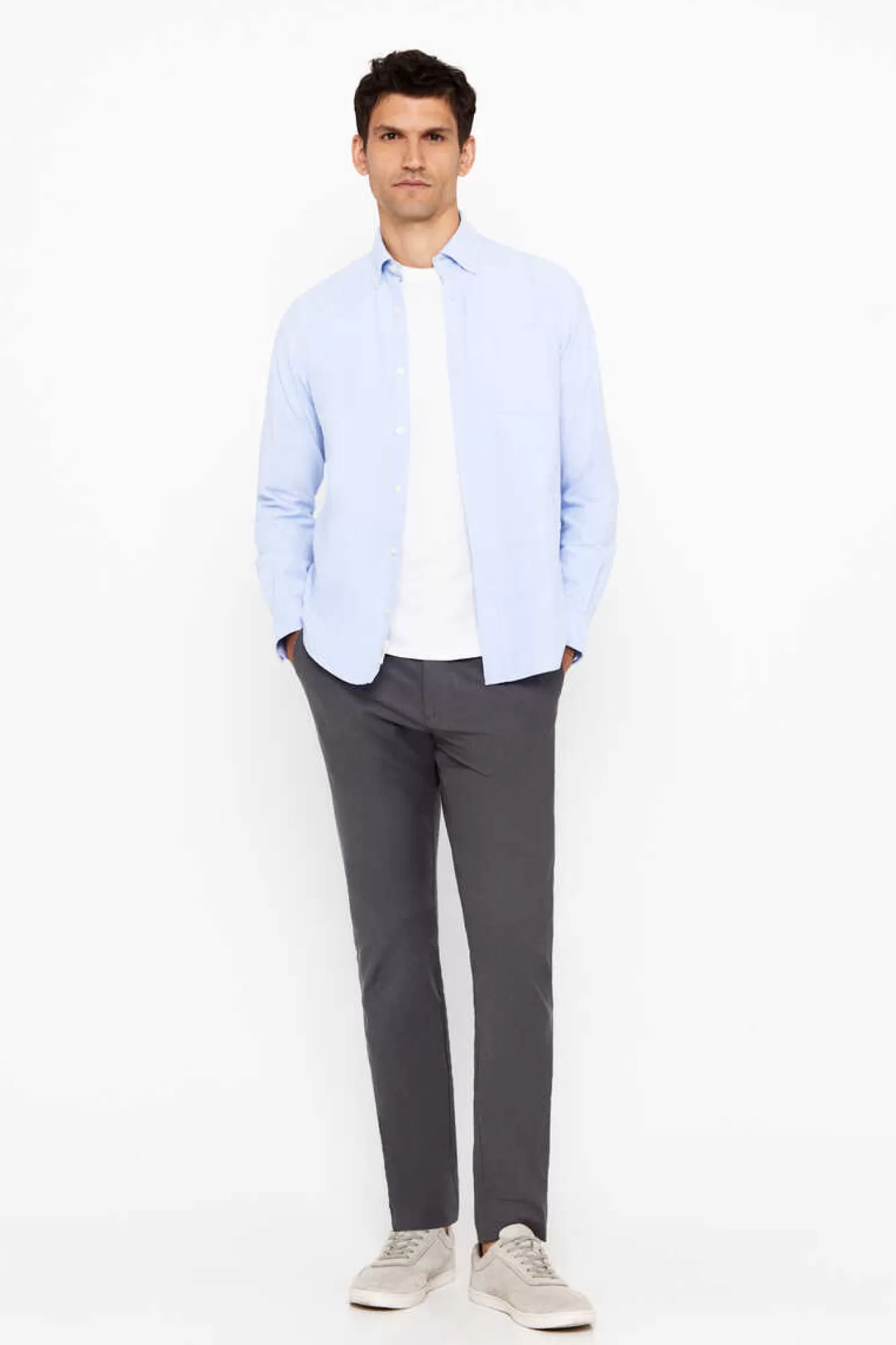 Cortefiel Camisa Oxford Liso