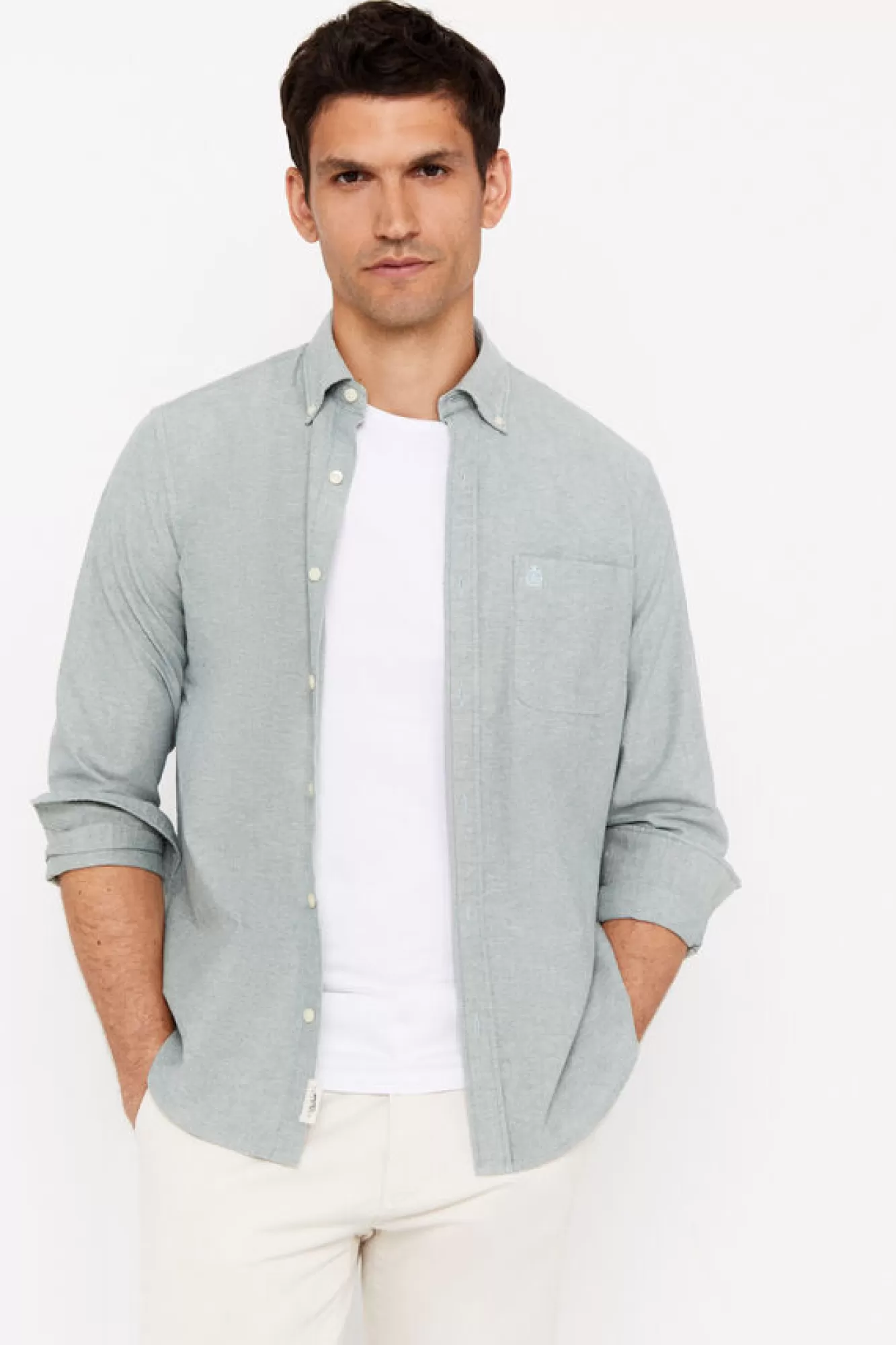 Cortefiel Camisa Oxford Liso