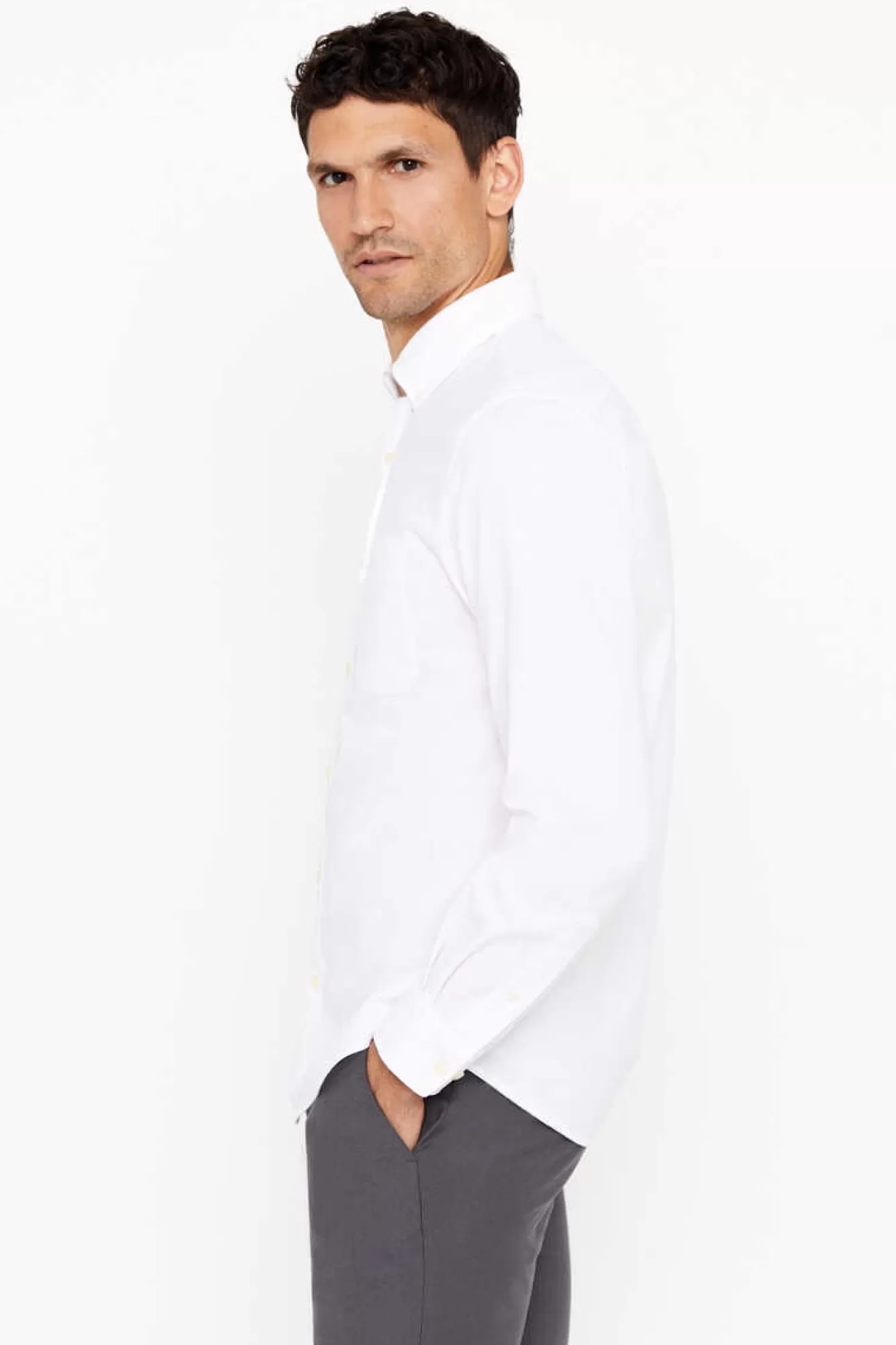 Cortefiel Camisa Oxford Liso