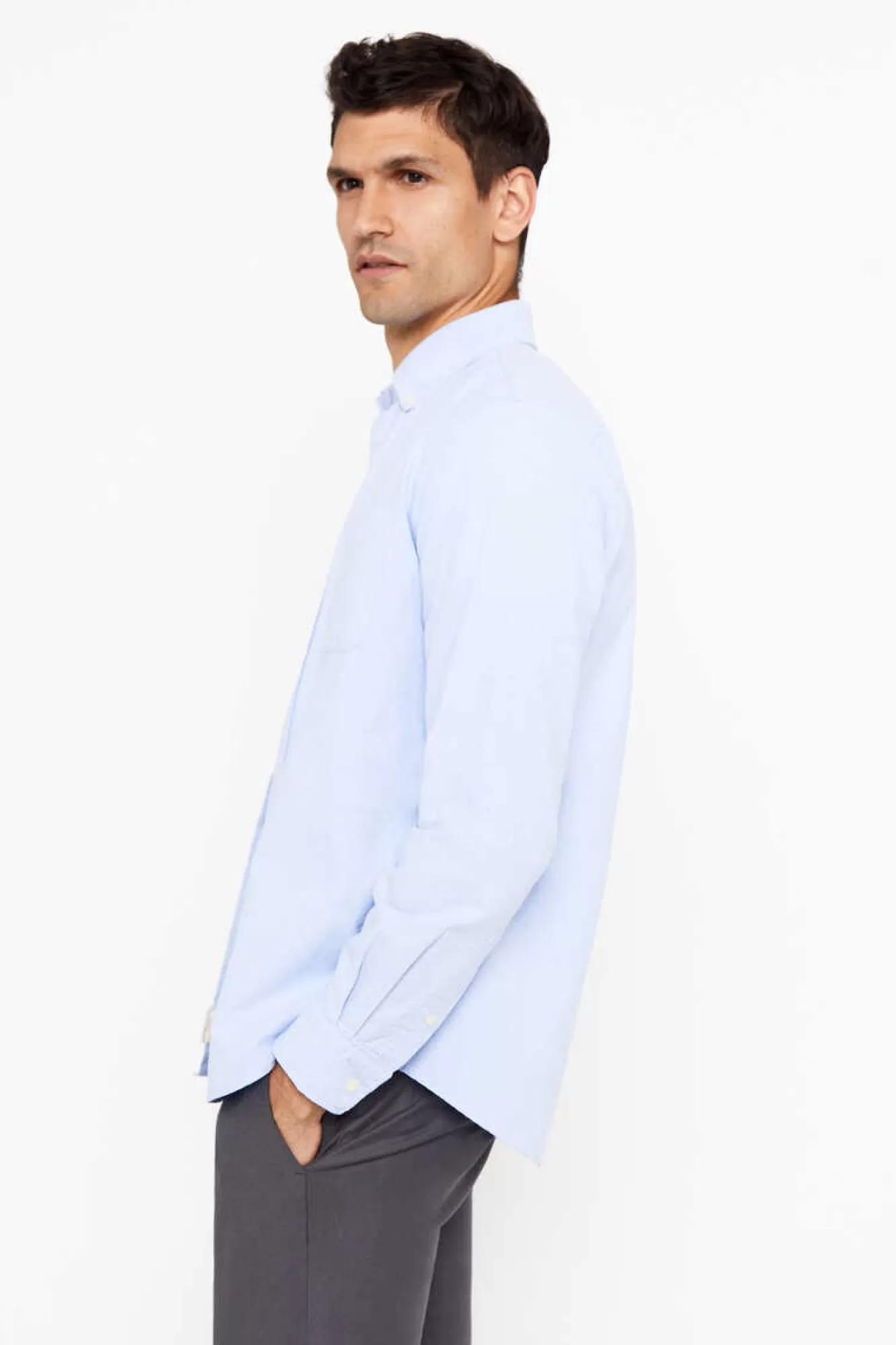 Cortefiel Camisa Oxford Liso