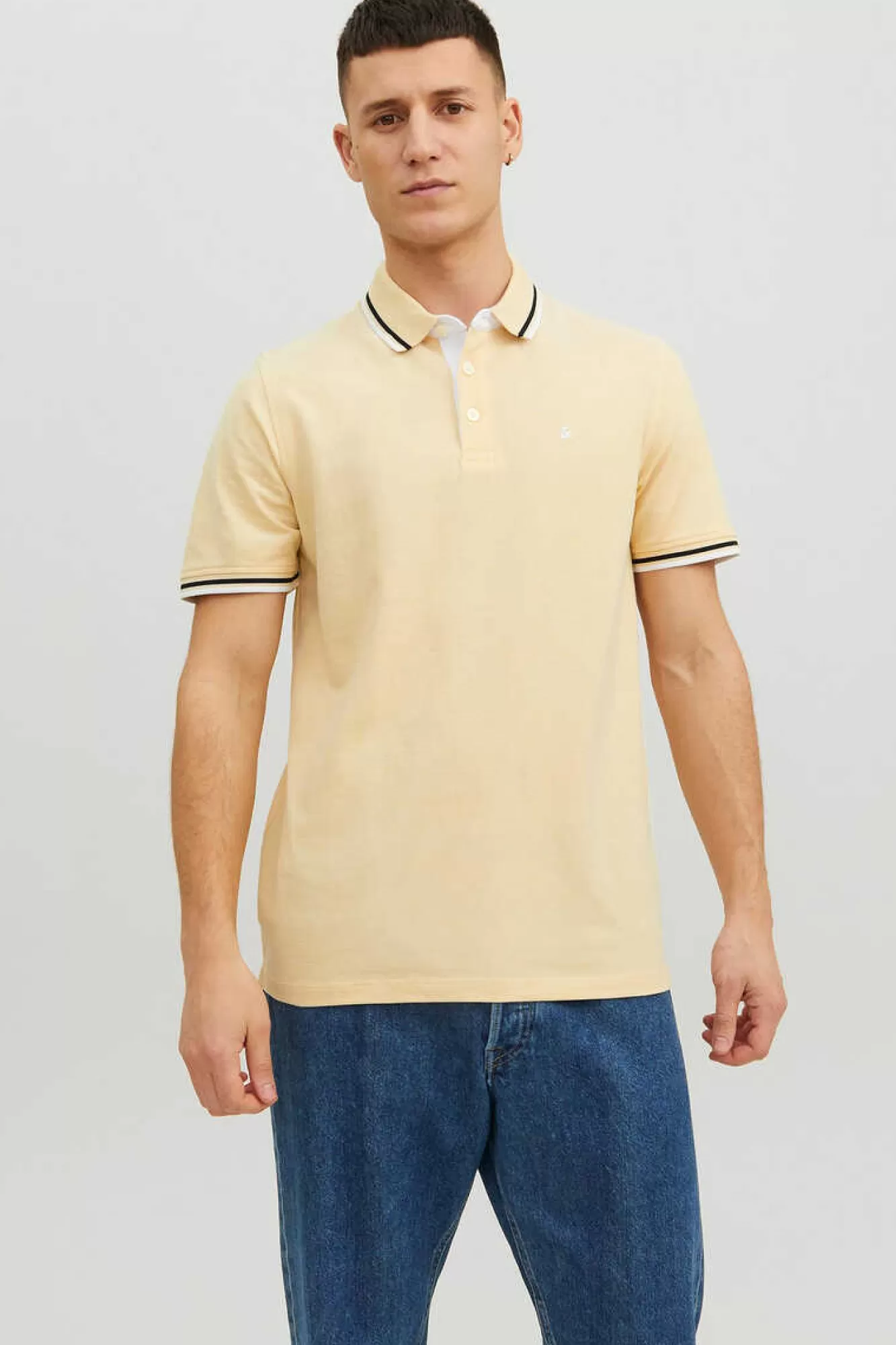 Jack & Jones Camisa Polo De Manga Curta