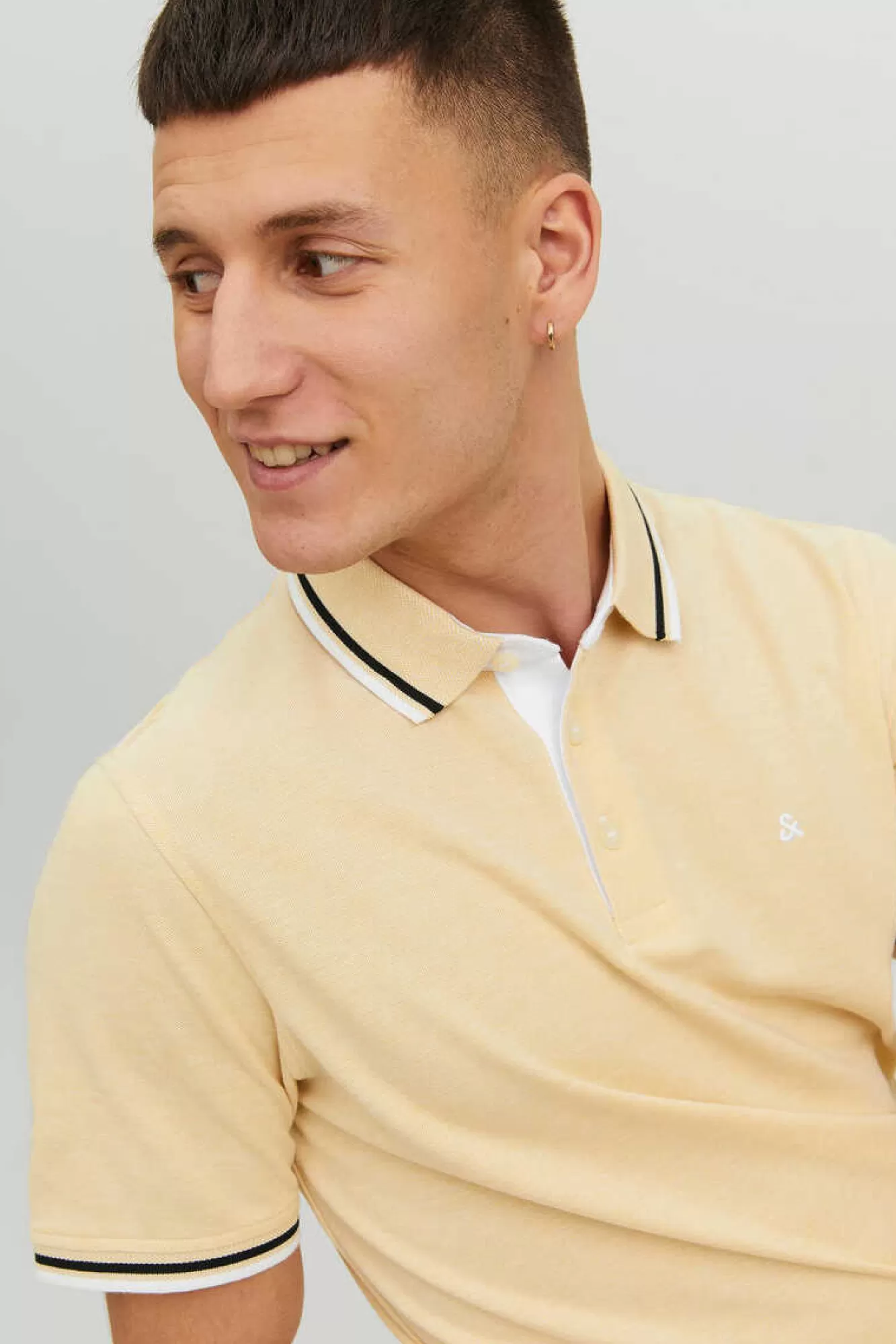 Jack & Jones Camisa Polo De Manga Curta