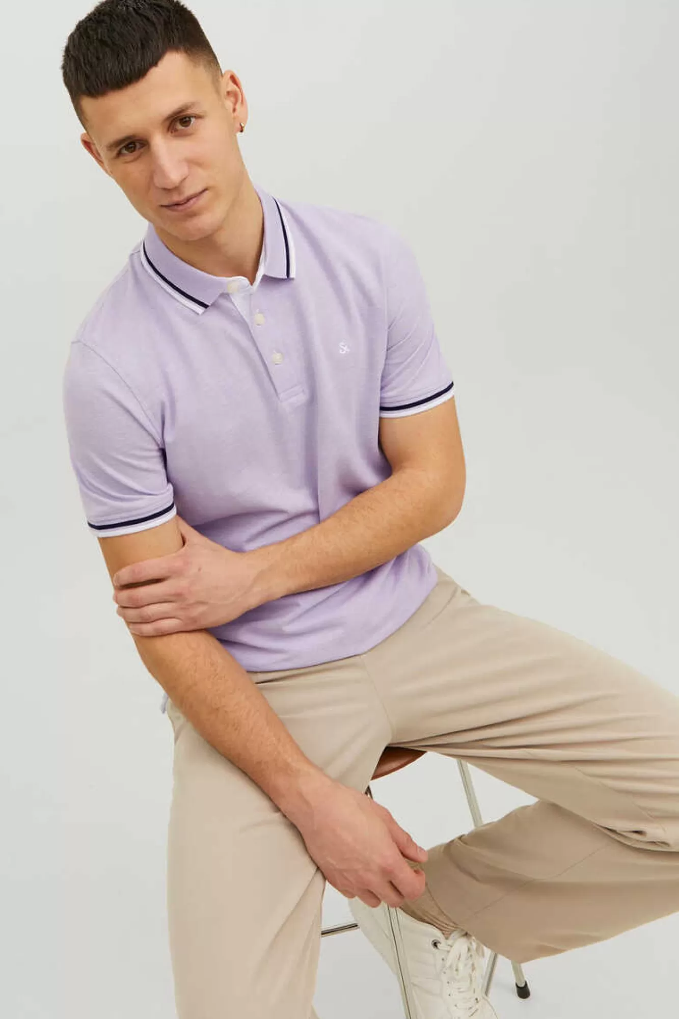 Jack & Jones Camisa Polo De Manga Curta