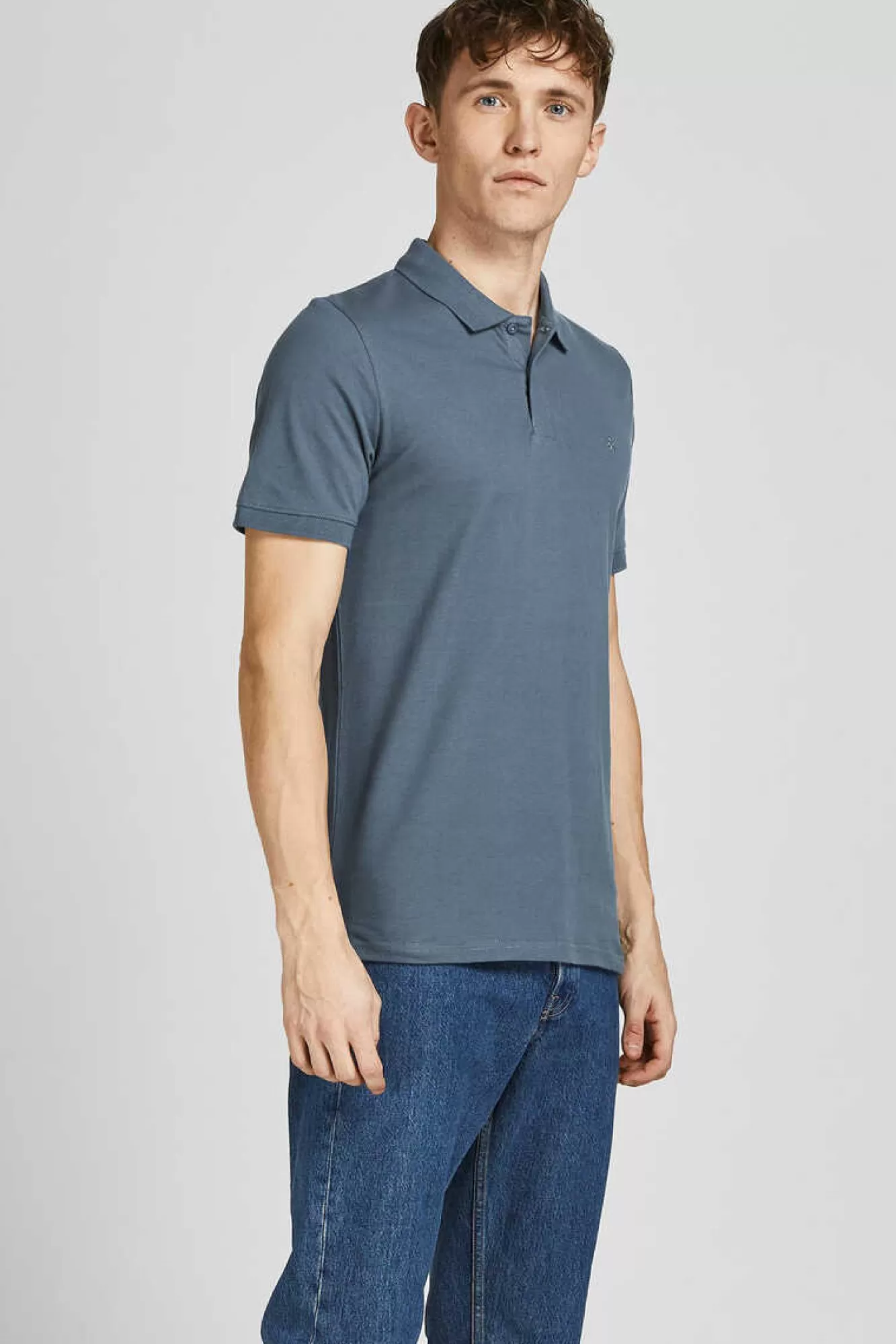 Jack & Jones Camisa Polo De Manga Curta Simples