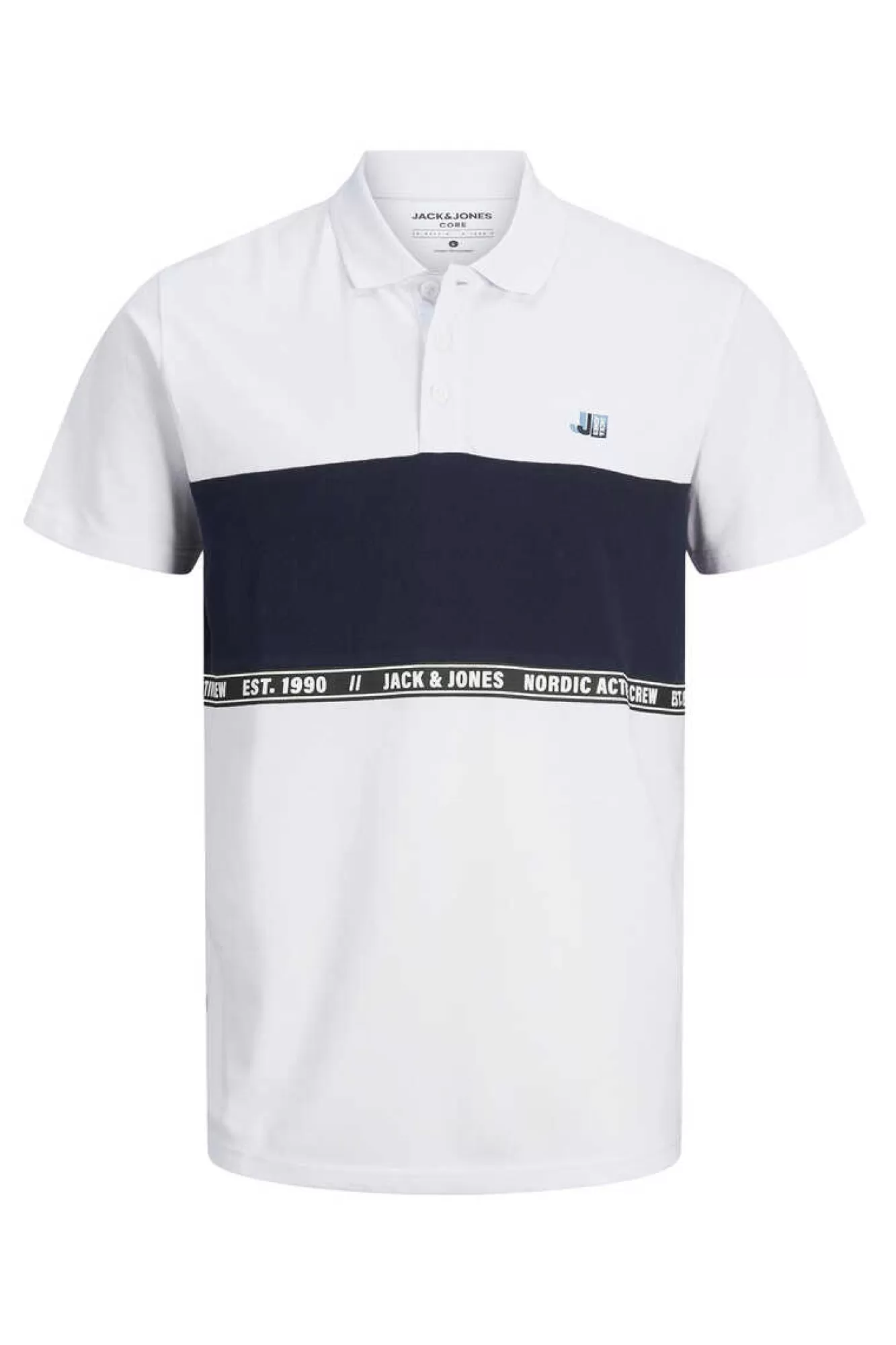 Jack & Jones Camisa Polo De Manga Curta Simples