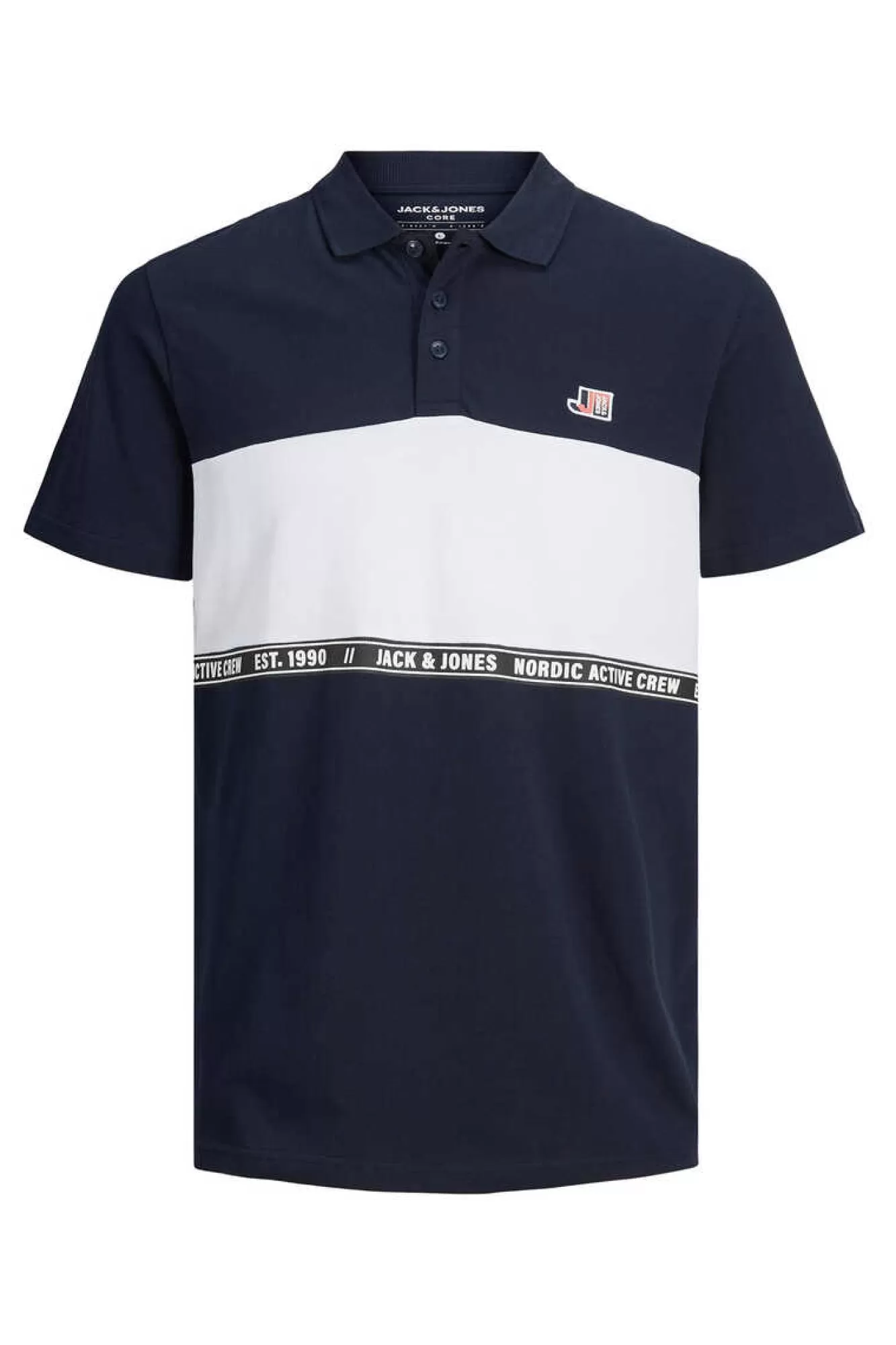 Jack & Jones Camisa Polo De Manga Curta Simples