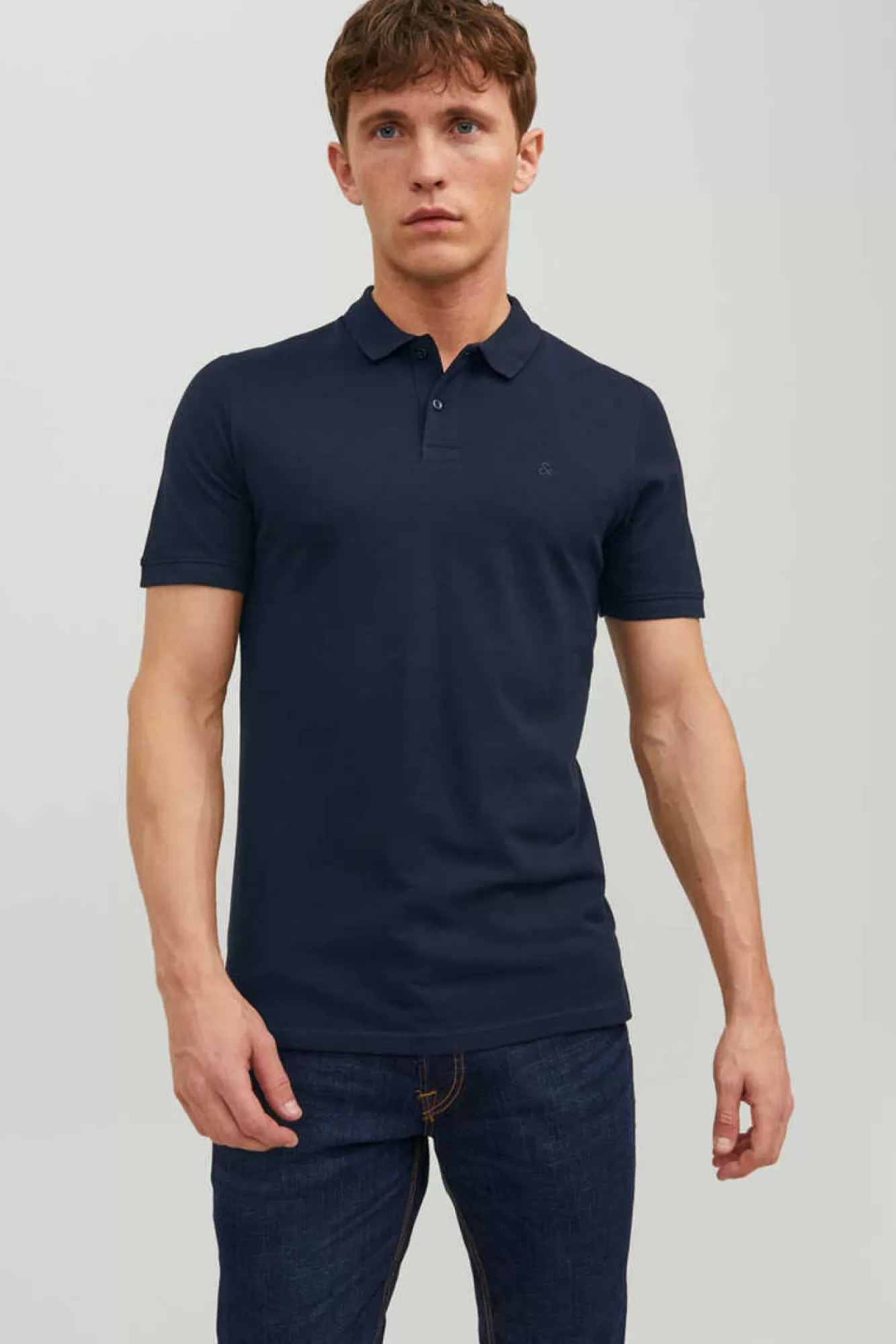 Jack & Jones Camisa Polo De Manga Curta Simples