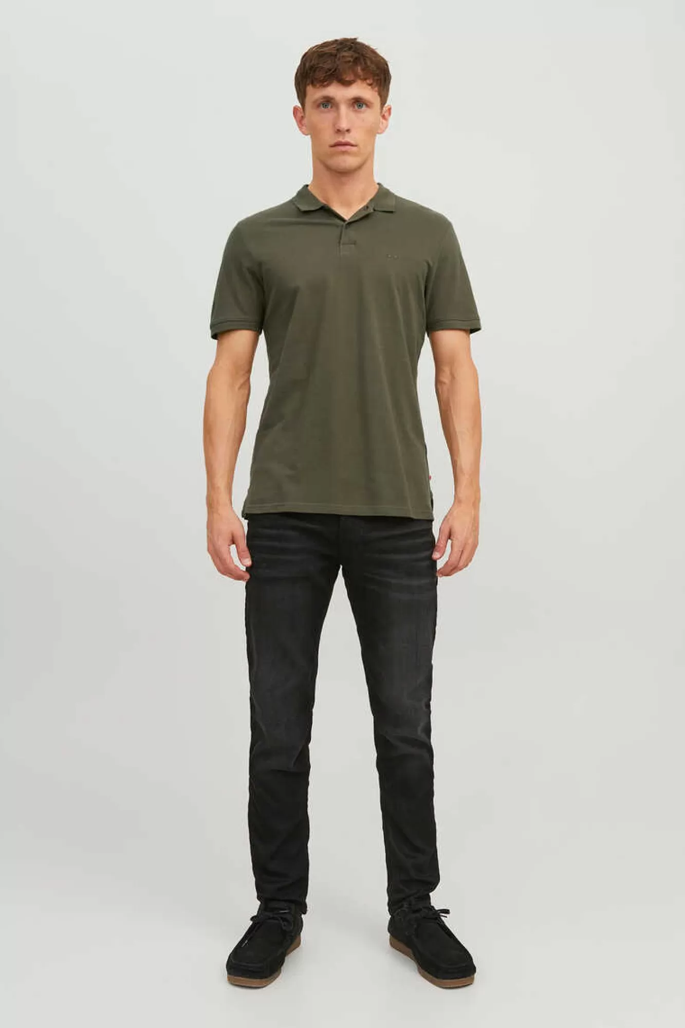 Jack & Jones Camisa Polo De Manga Curta Simples