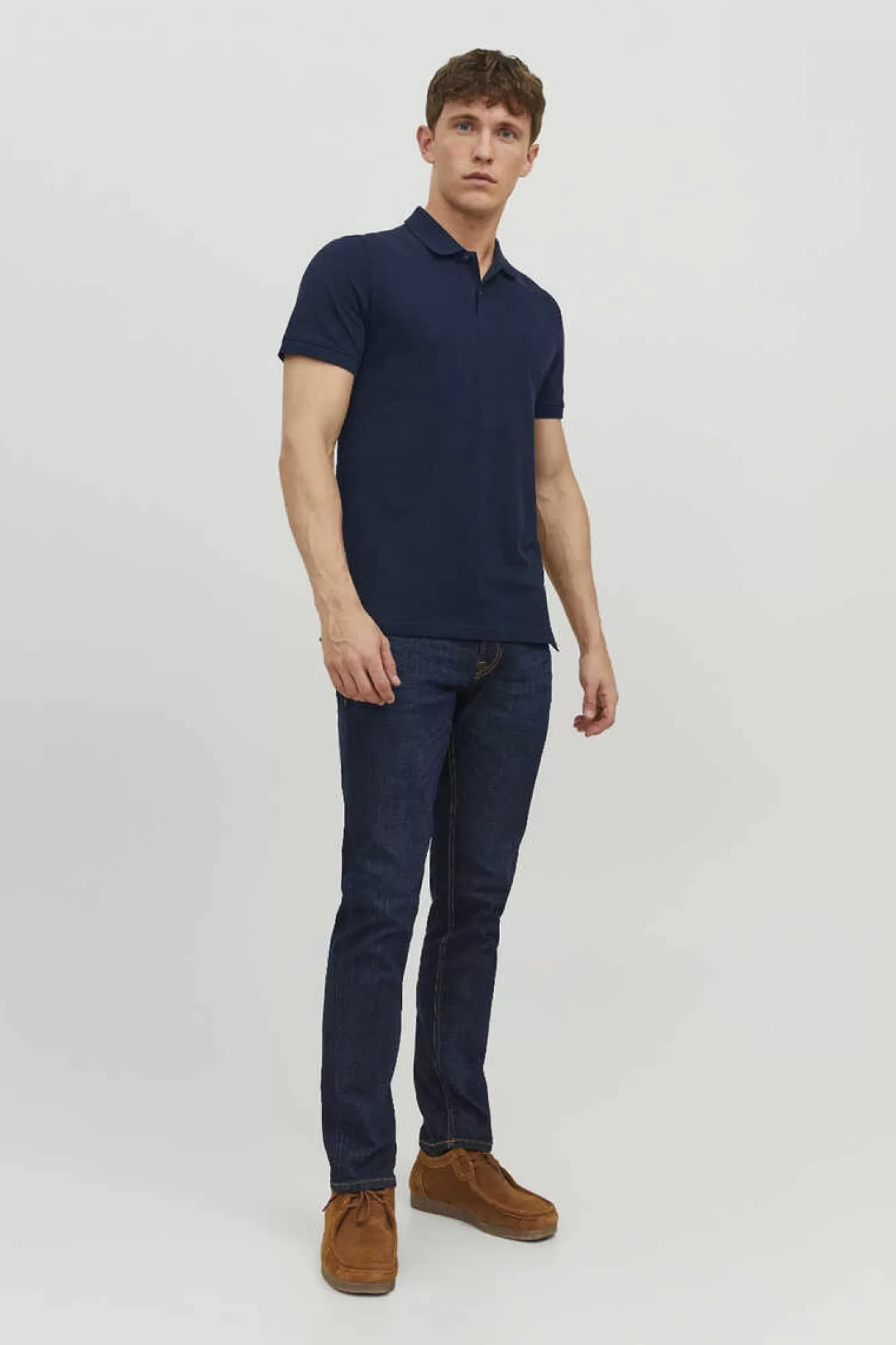 Jack & Jones Camisa Polo De Manga Curta Simples