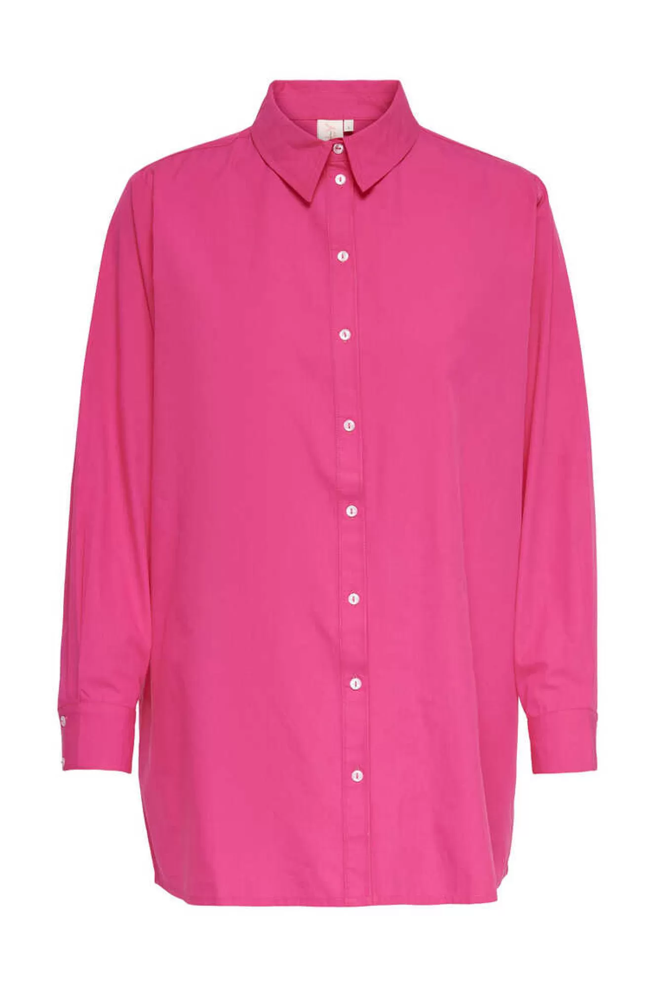 Only Camisa Popelina Gola Lapelas