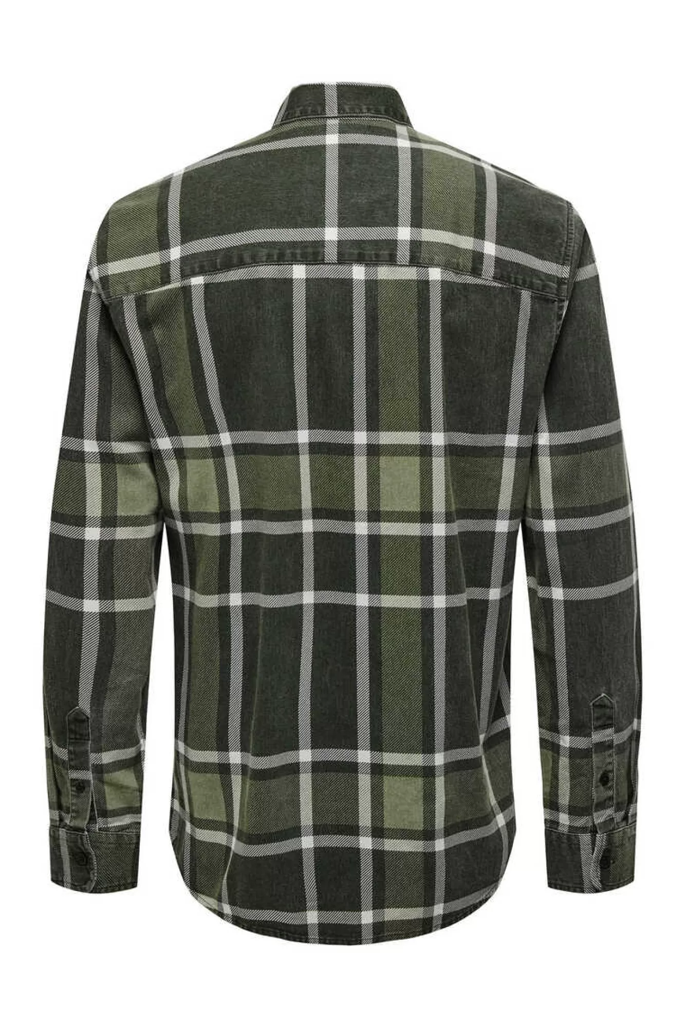Only & Sons Camisa Regular Fit Quadrados