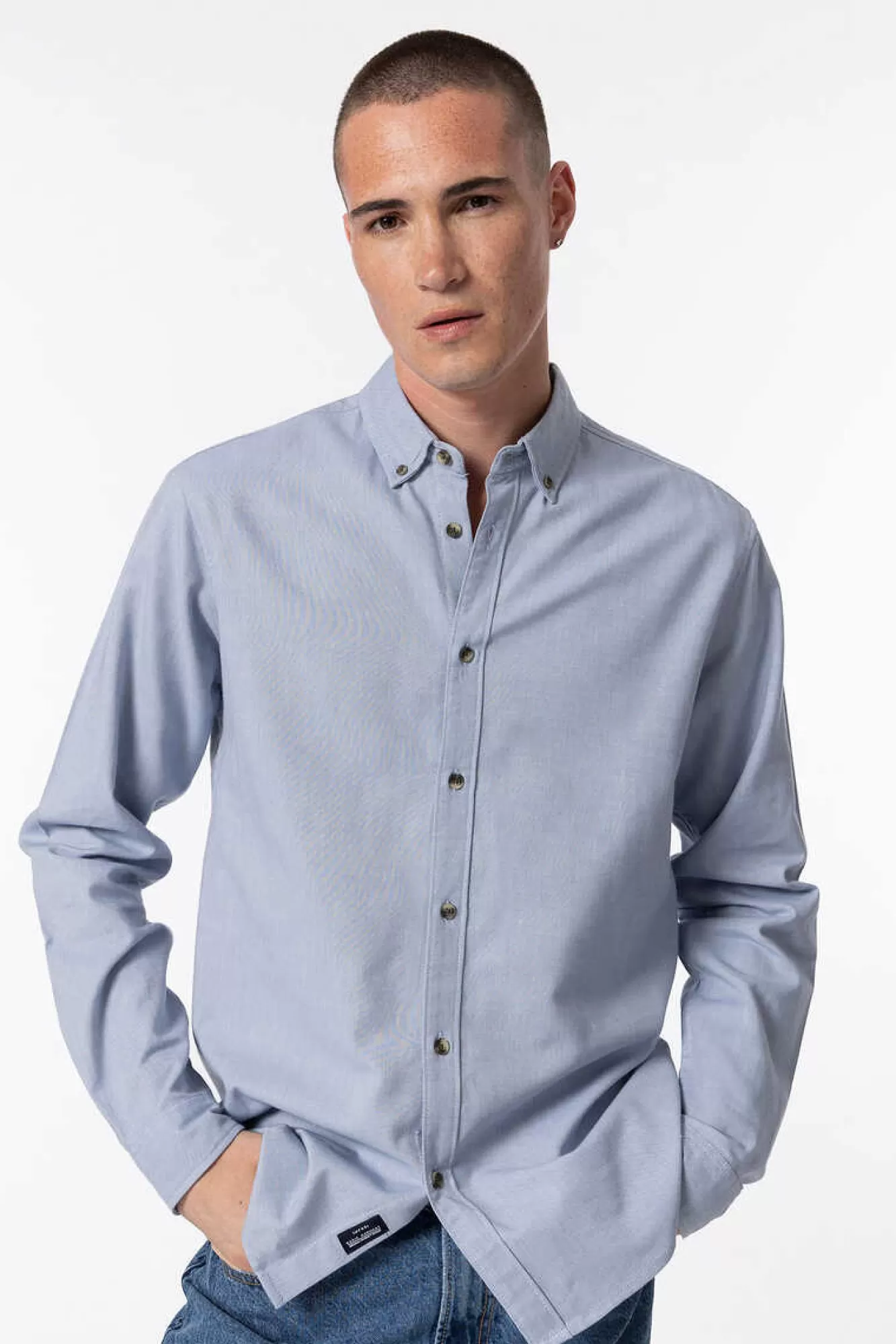 Tiffosi Camisa Slim Fit De Twill