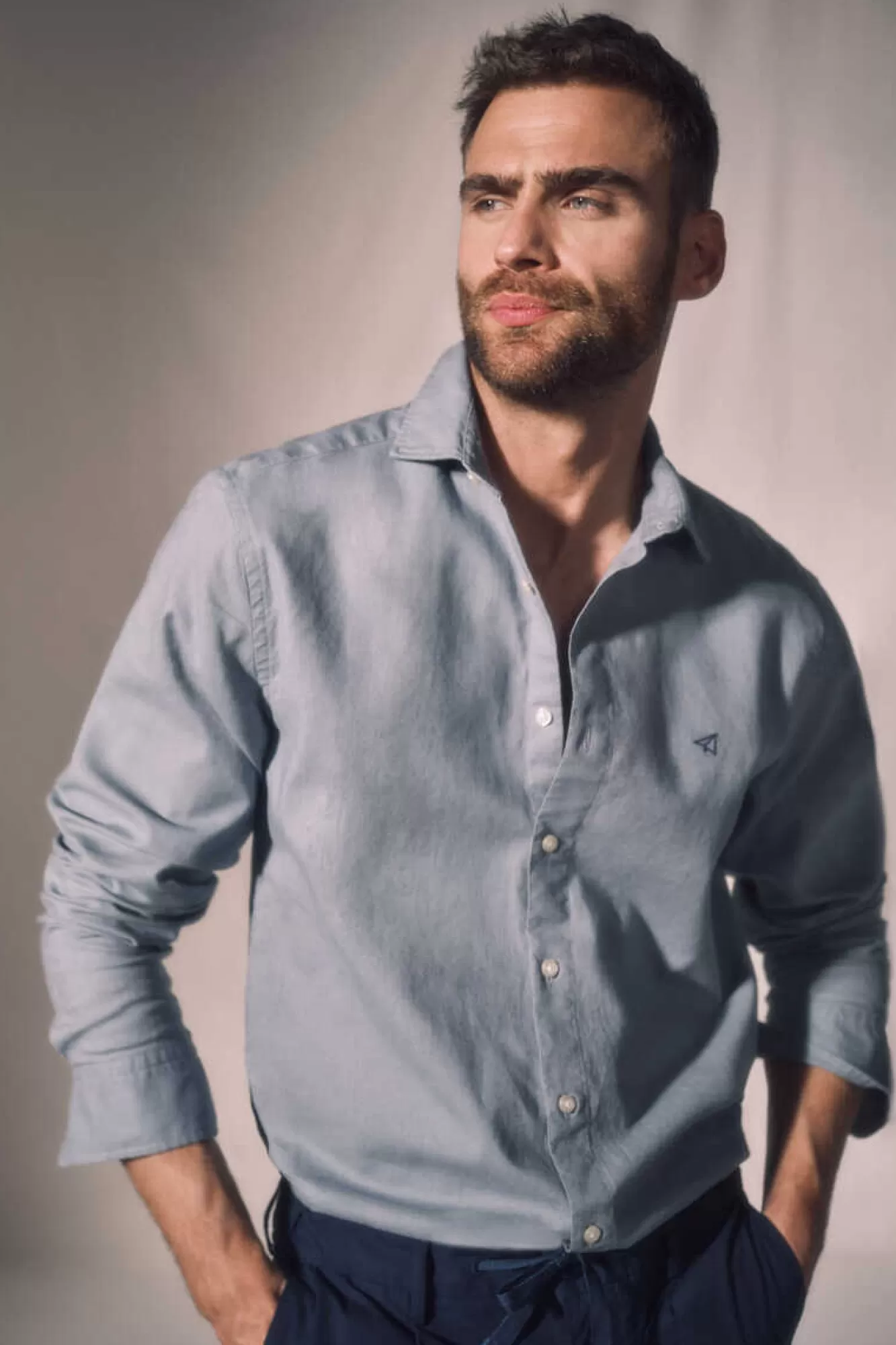 Ooto Camisa Slim Linho