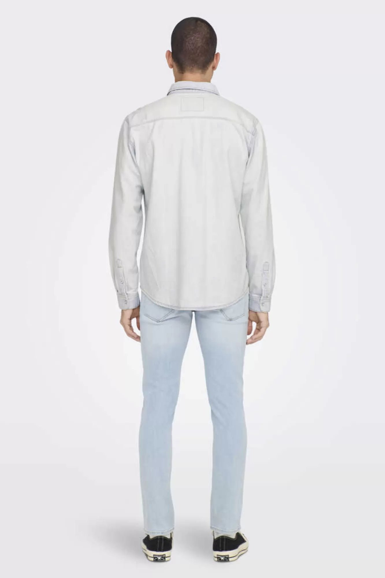 Only & Sons Camisa Tecido Denim