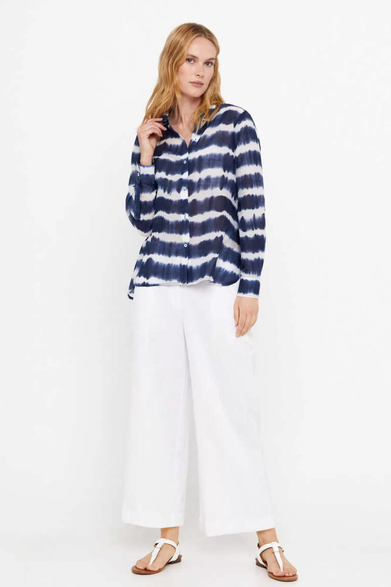 Cortefiel Camisa Tie Dye Sustentavel