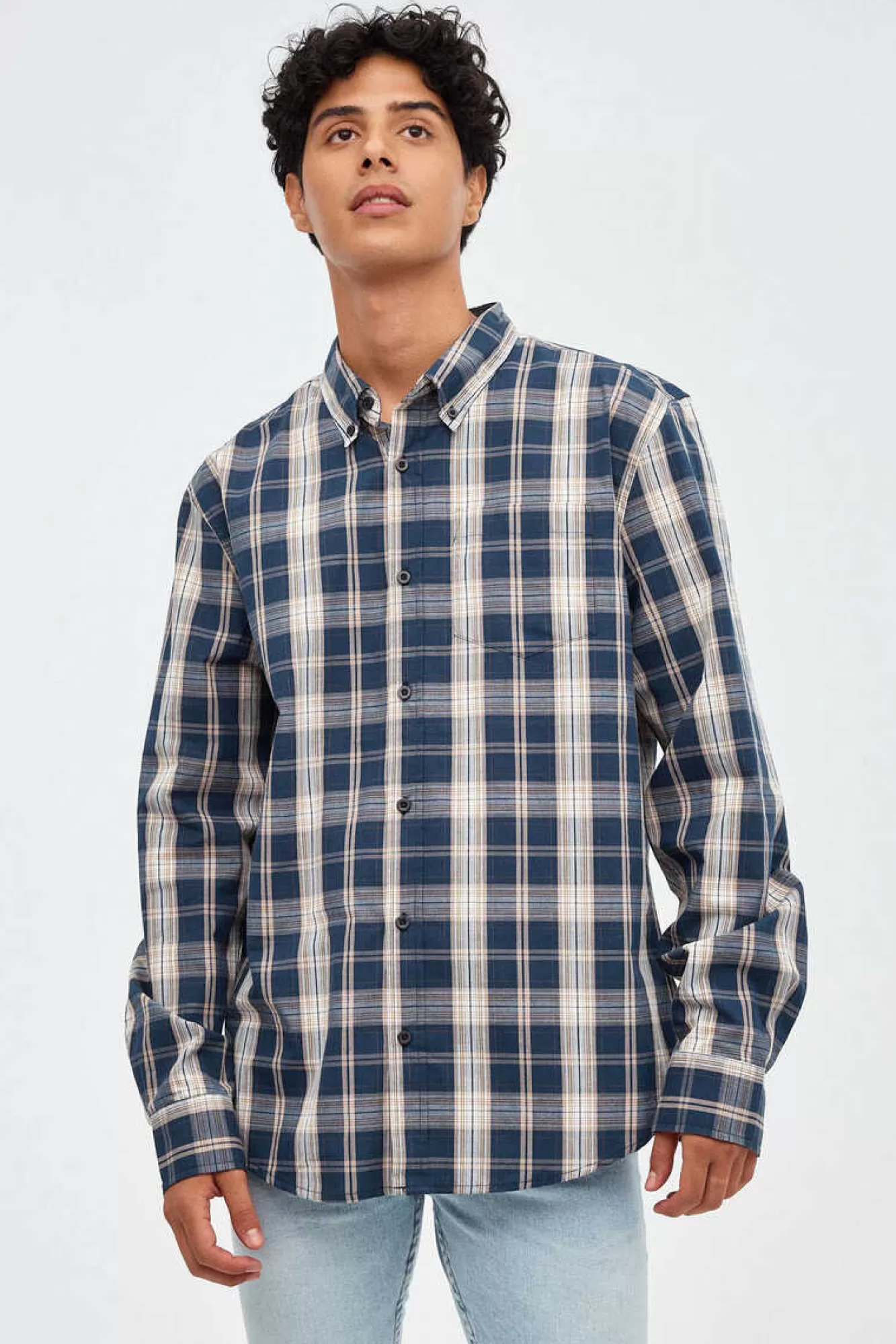 Inside Camisa Xadrez
