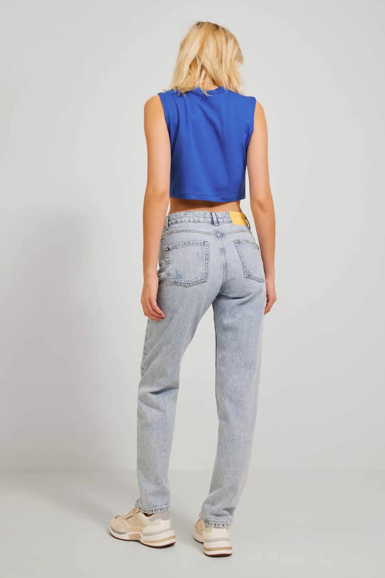 Jack & Jones Camiseta Crop Sin Mangas