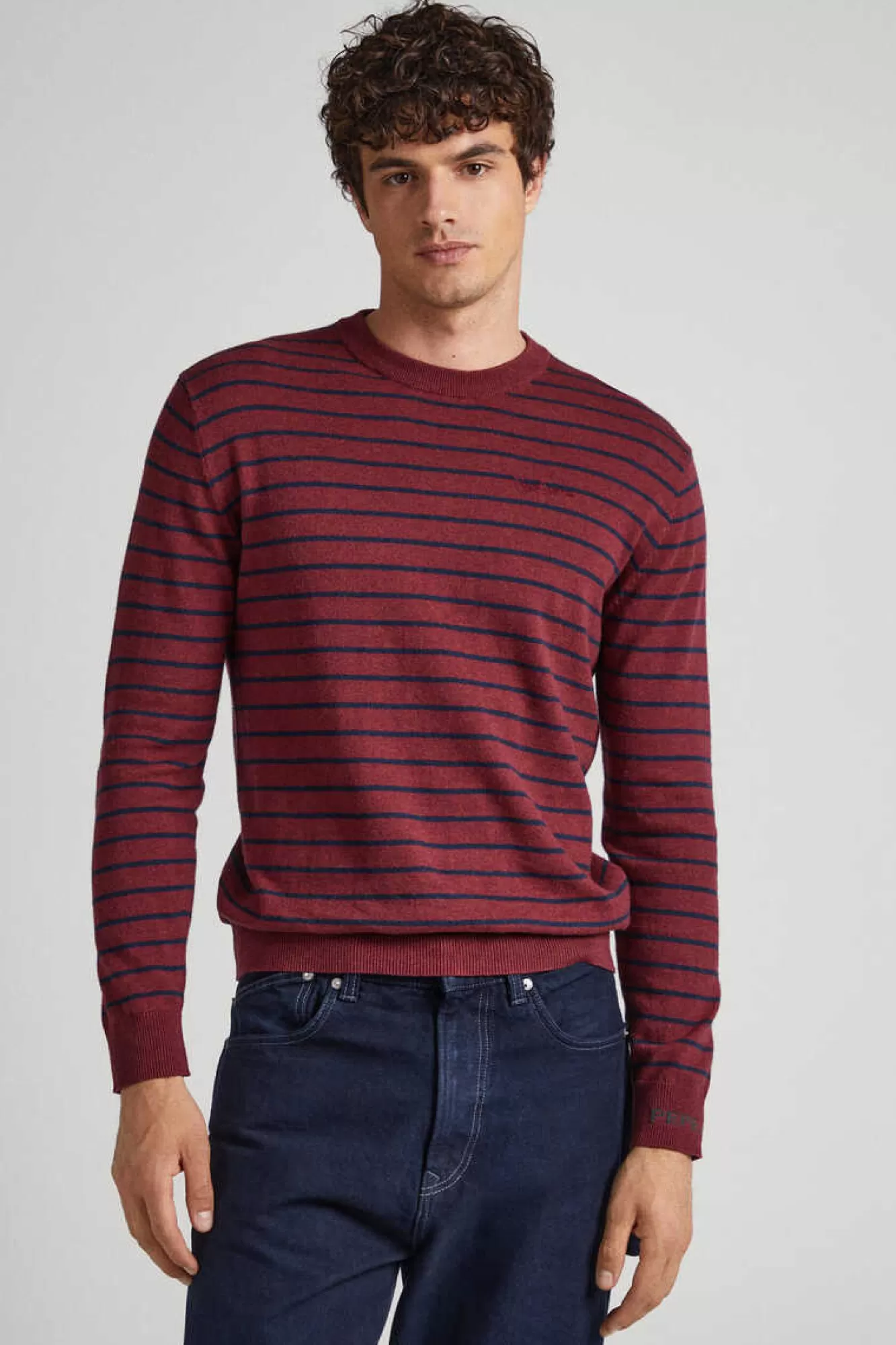 Pepe Jeans Camisola Algodao Riscas