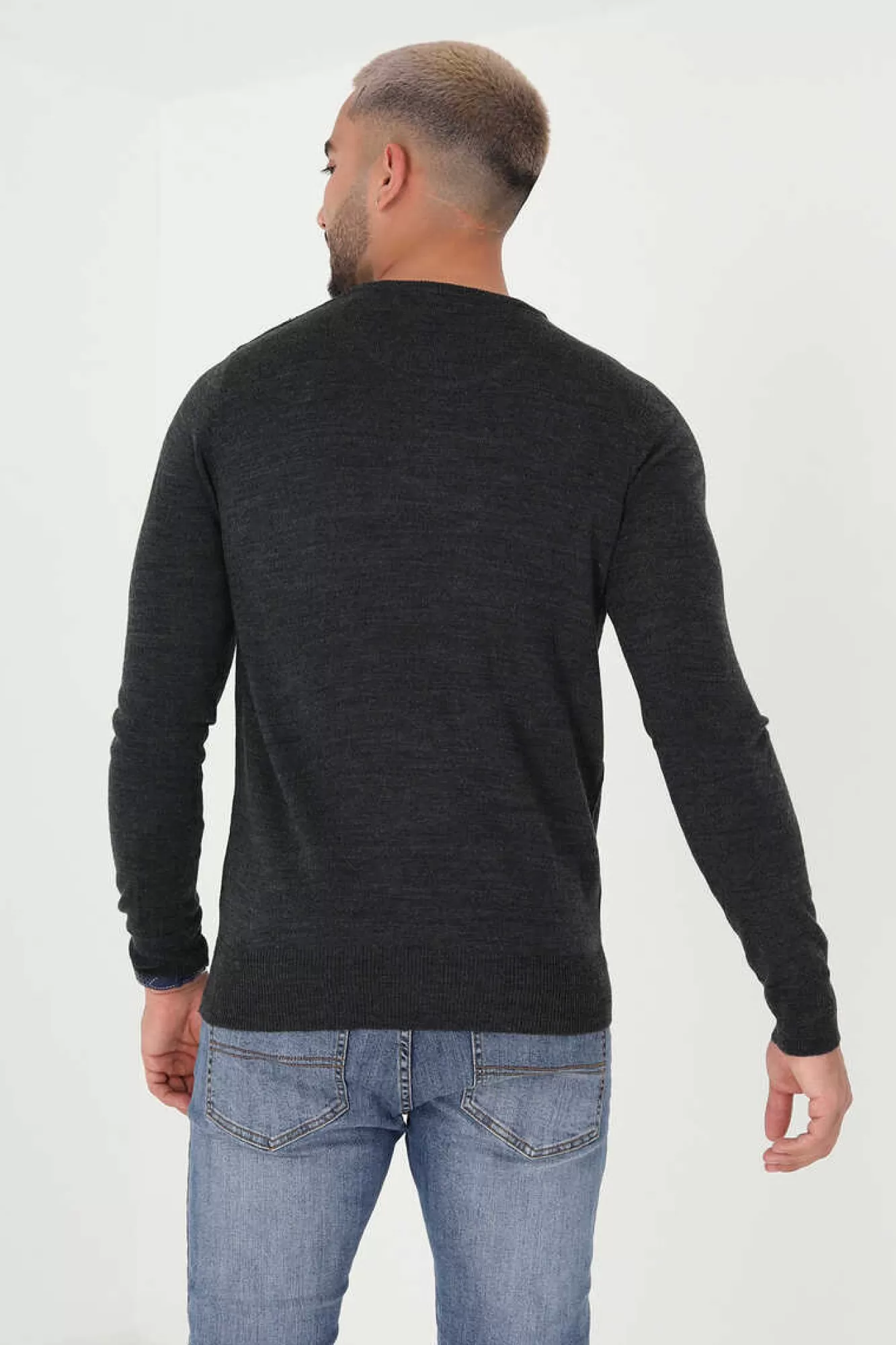 Brave Soul Camisola Basica Com Gola Caixa