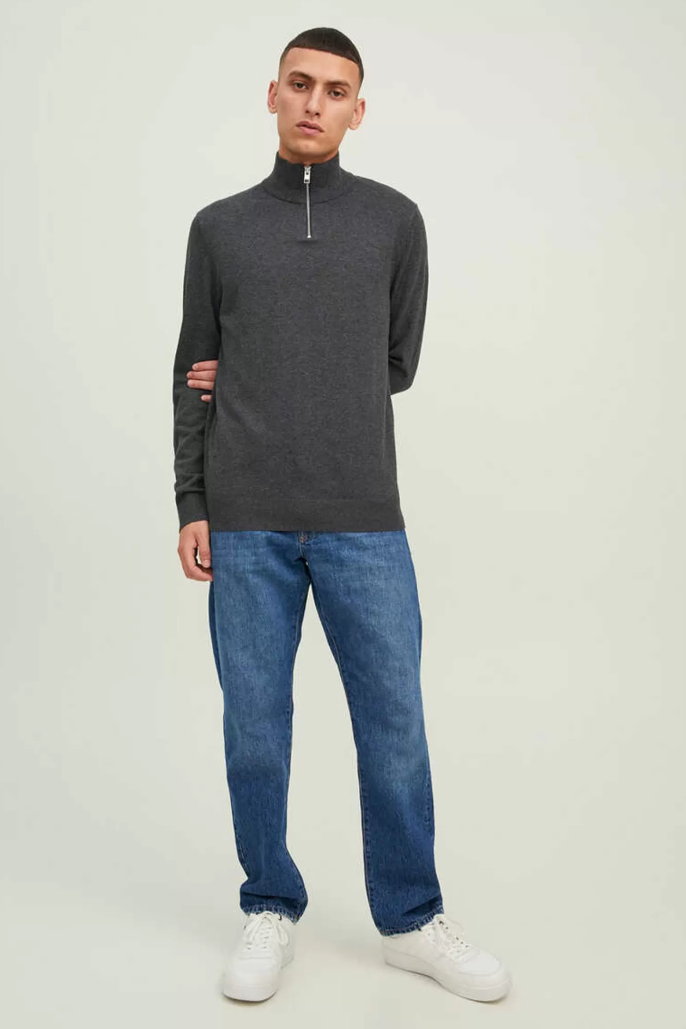Jack & Jones Camisola Com Fecho-Eclair