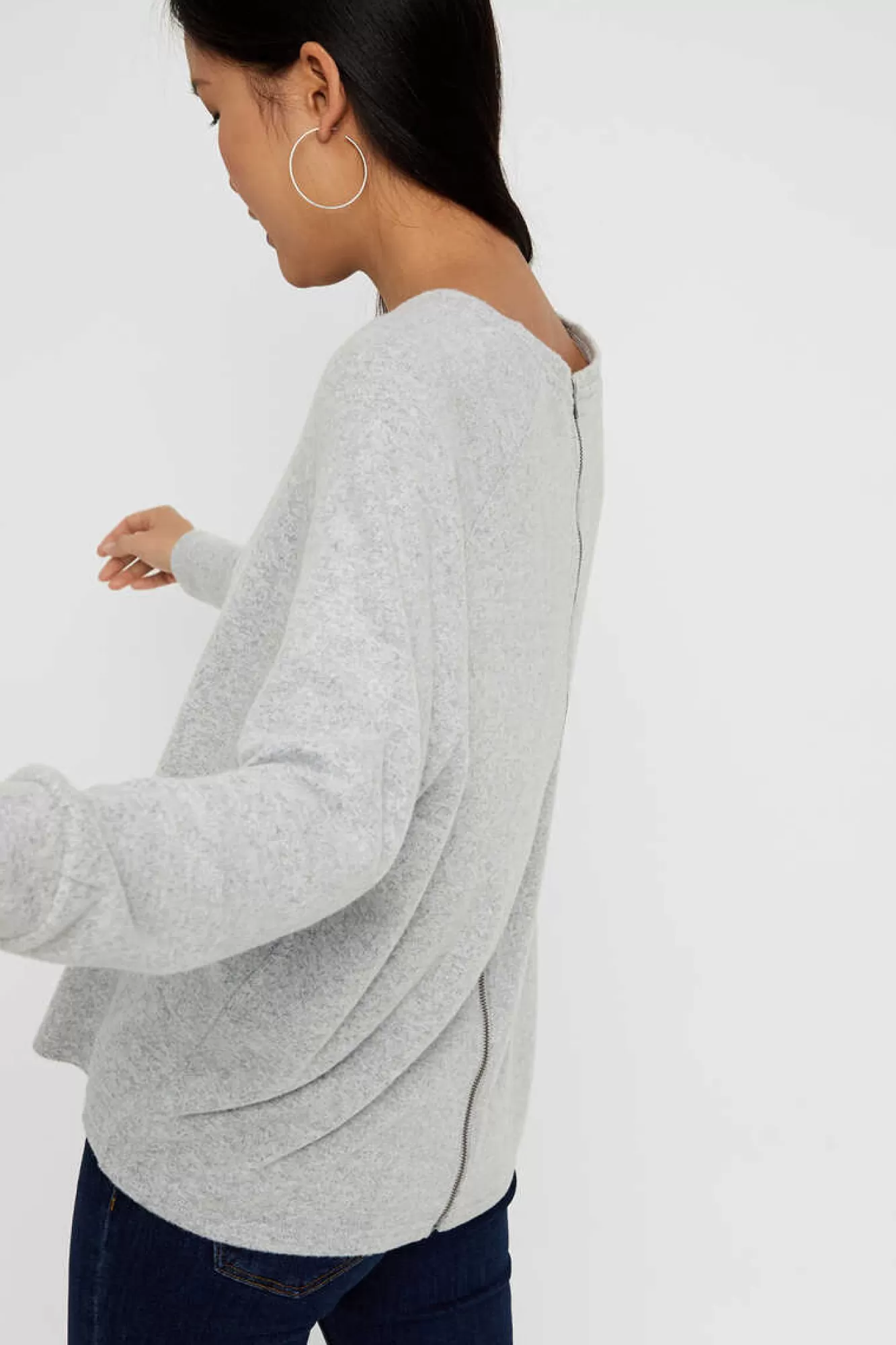 Noisy May Camisola Com Fecho-Eclair Traseiro