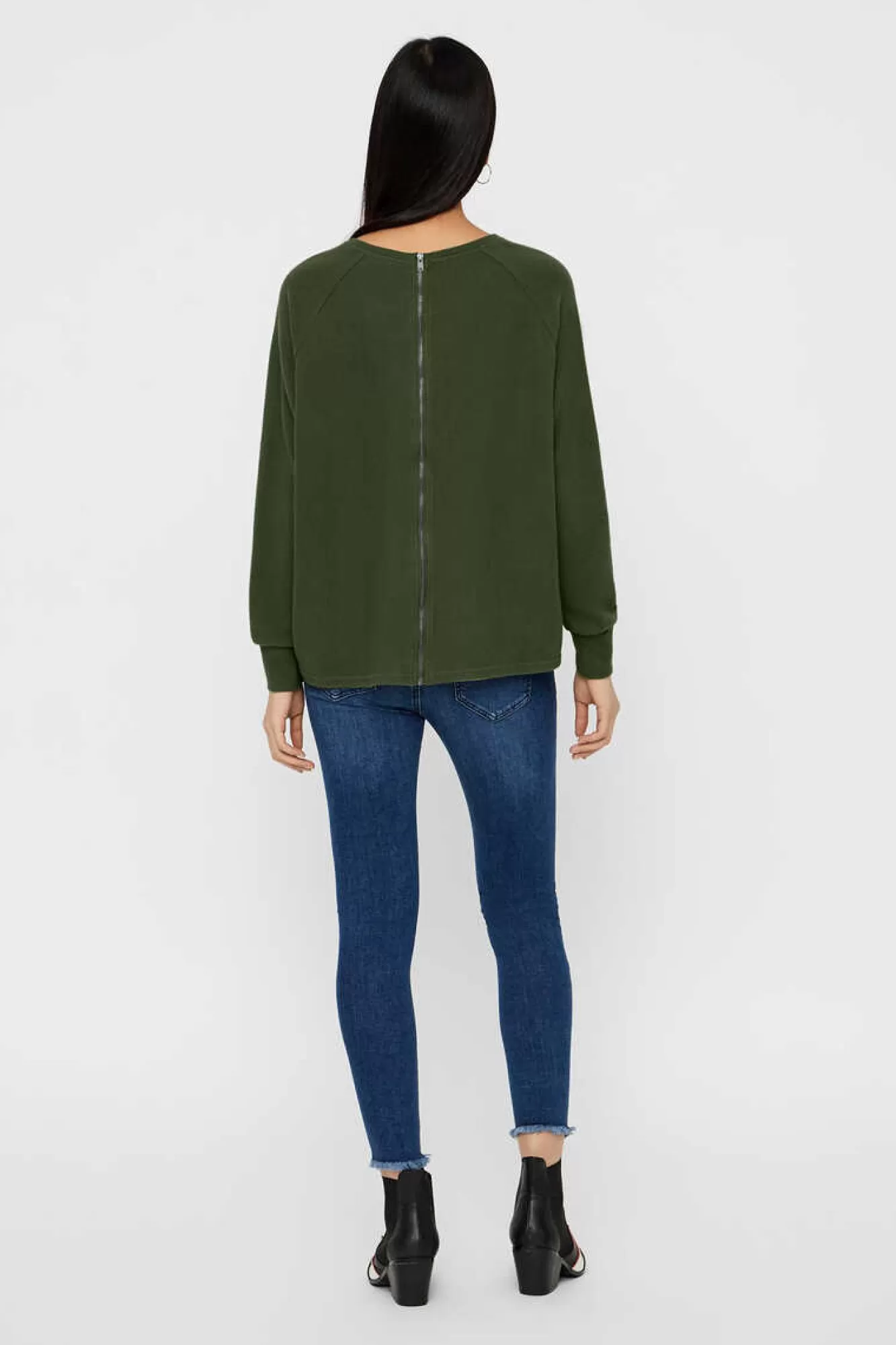 Noisy May Camisola Com Fecho-Eclair Traseiro