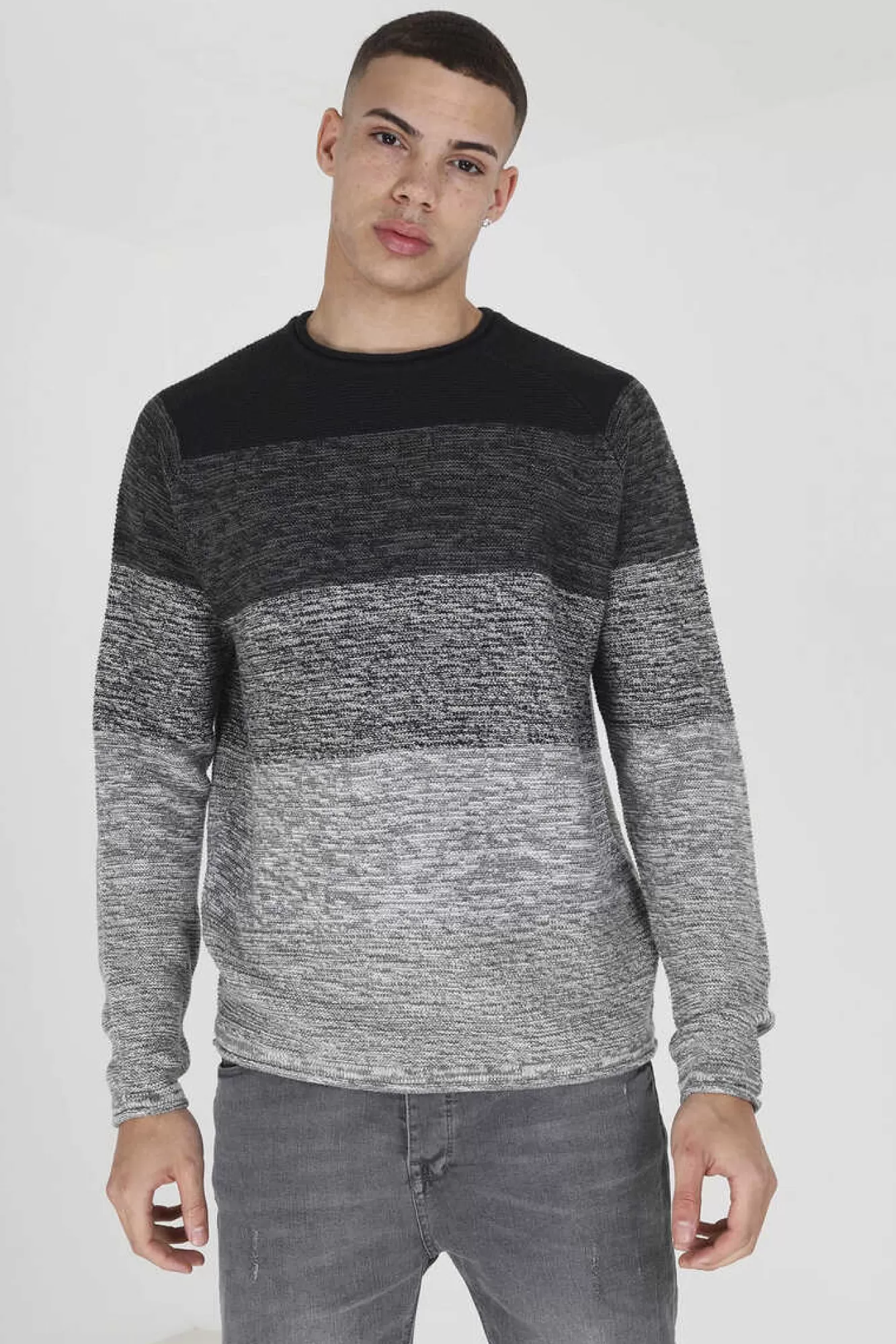 Brave Soul Camisola Com Paineis Jaspeada