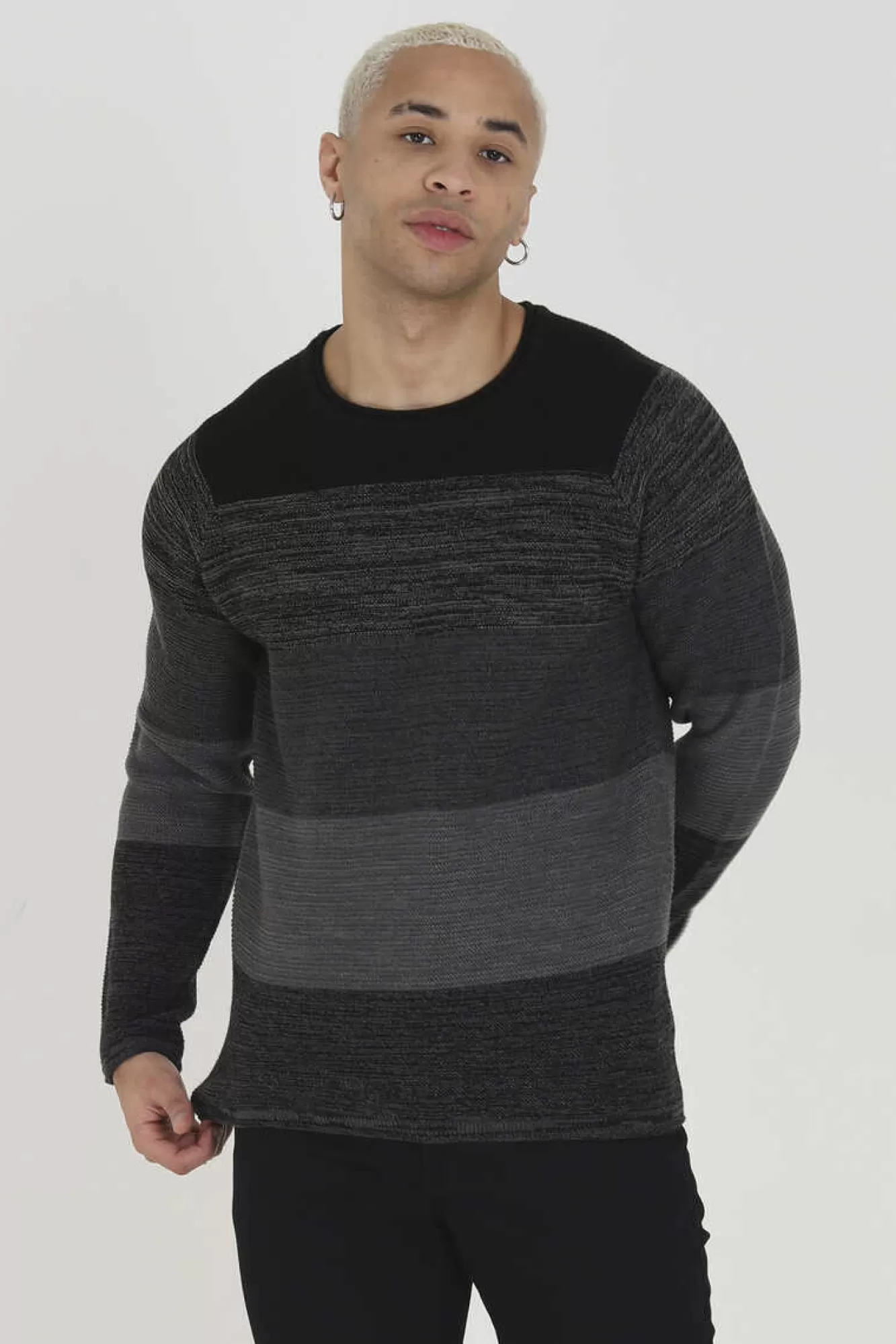Brave Soul Camisola Com Paineis Jaspeada
