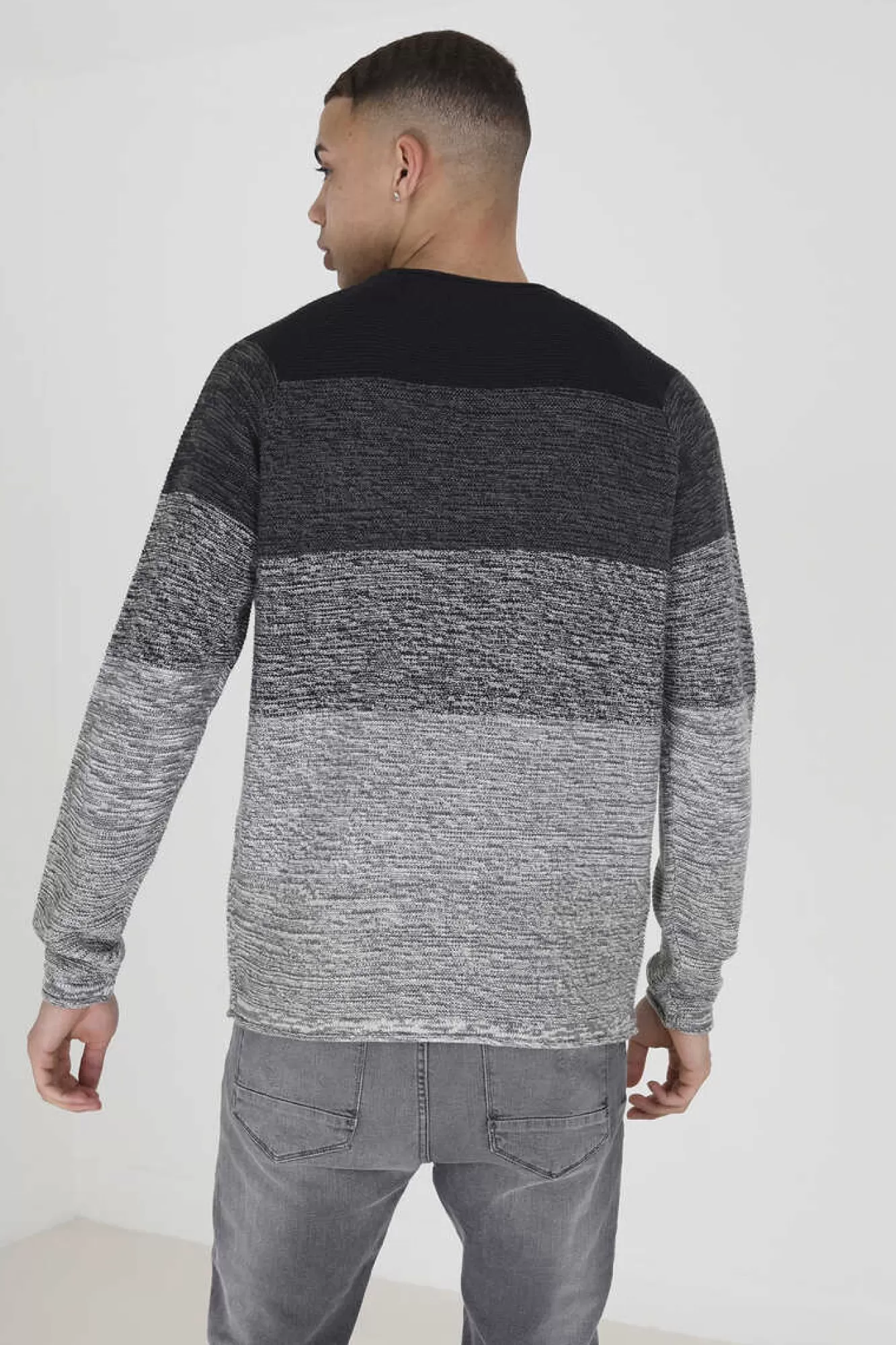 Brave Soul Camisola Com Paineis Jaspeada