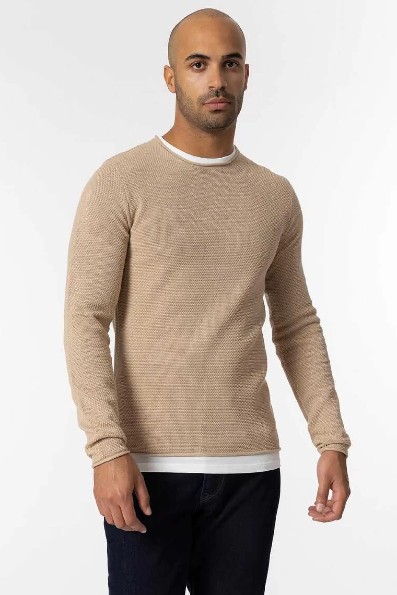 Tiffosi Camisola Combinada Textura