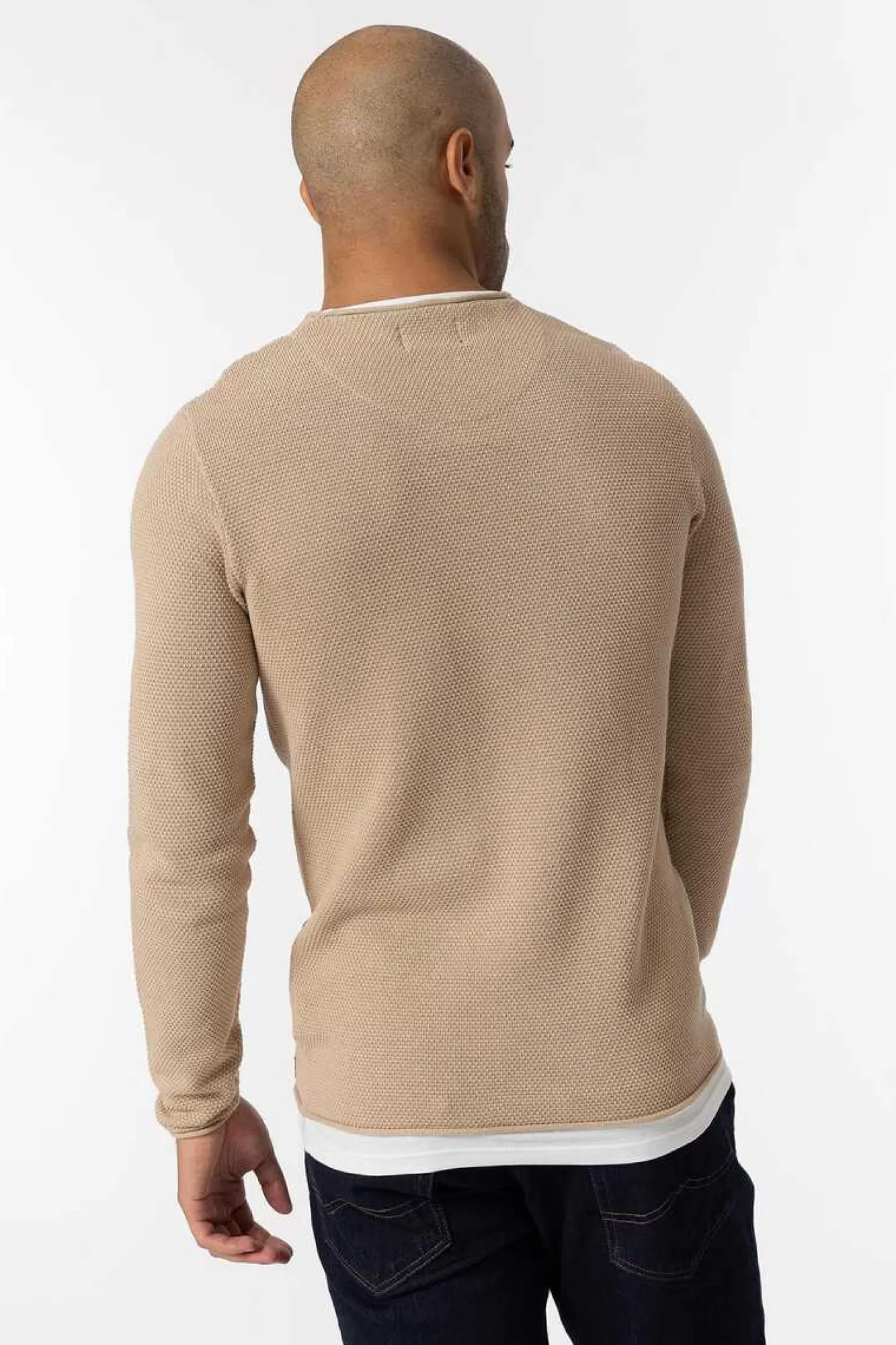 Tiffosi Camisola Combinada Textura