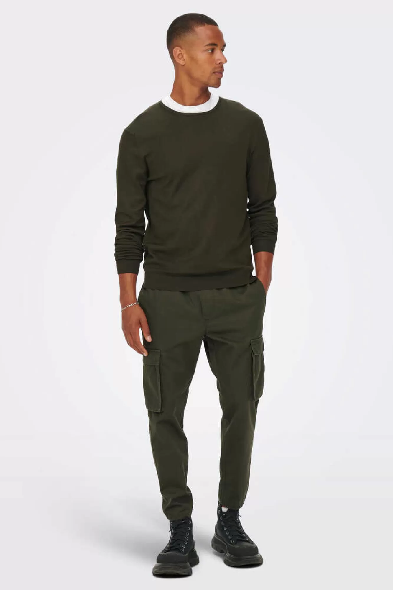Only & Sons Camisola De Gola Caixa
